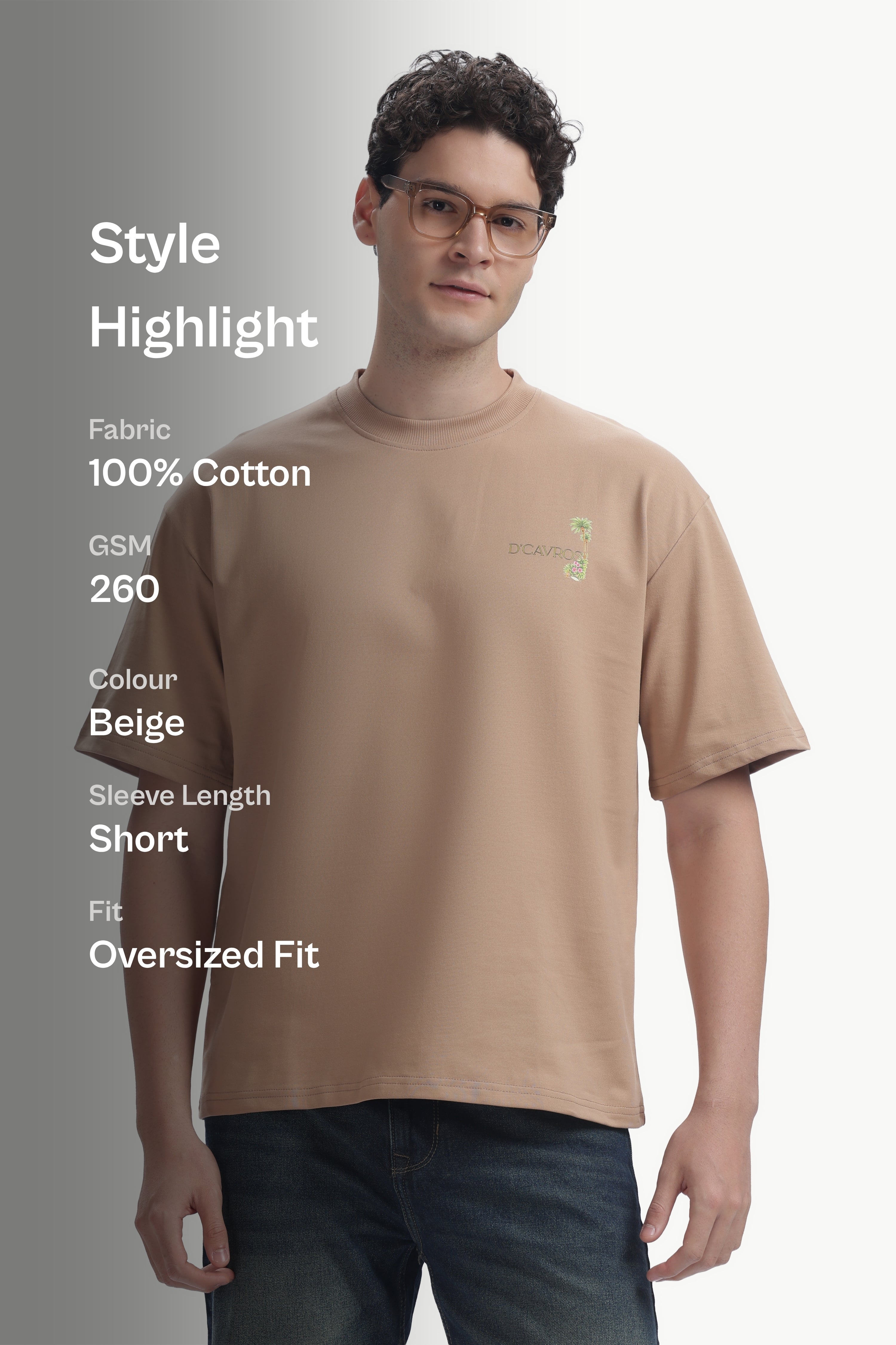 Amalfi coast Oversized Fit T-Shirt