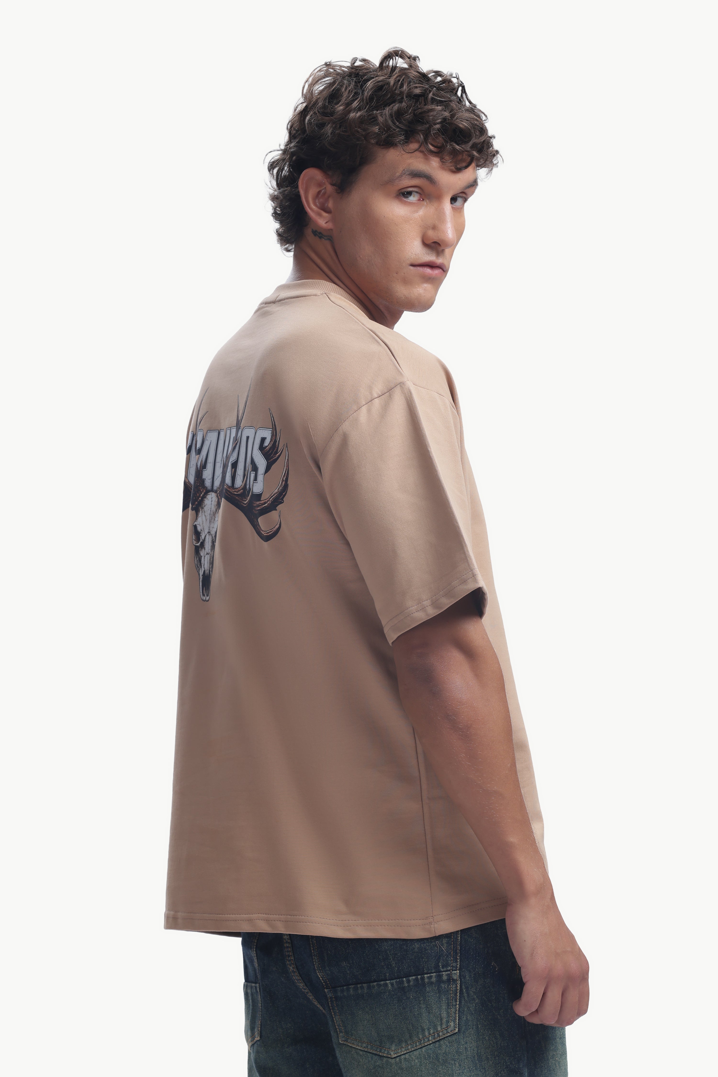 Overized Graphics Printed T-Shirt