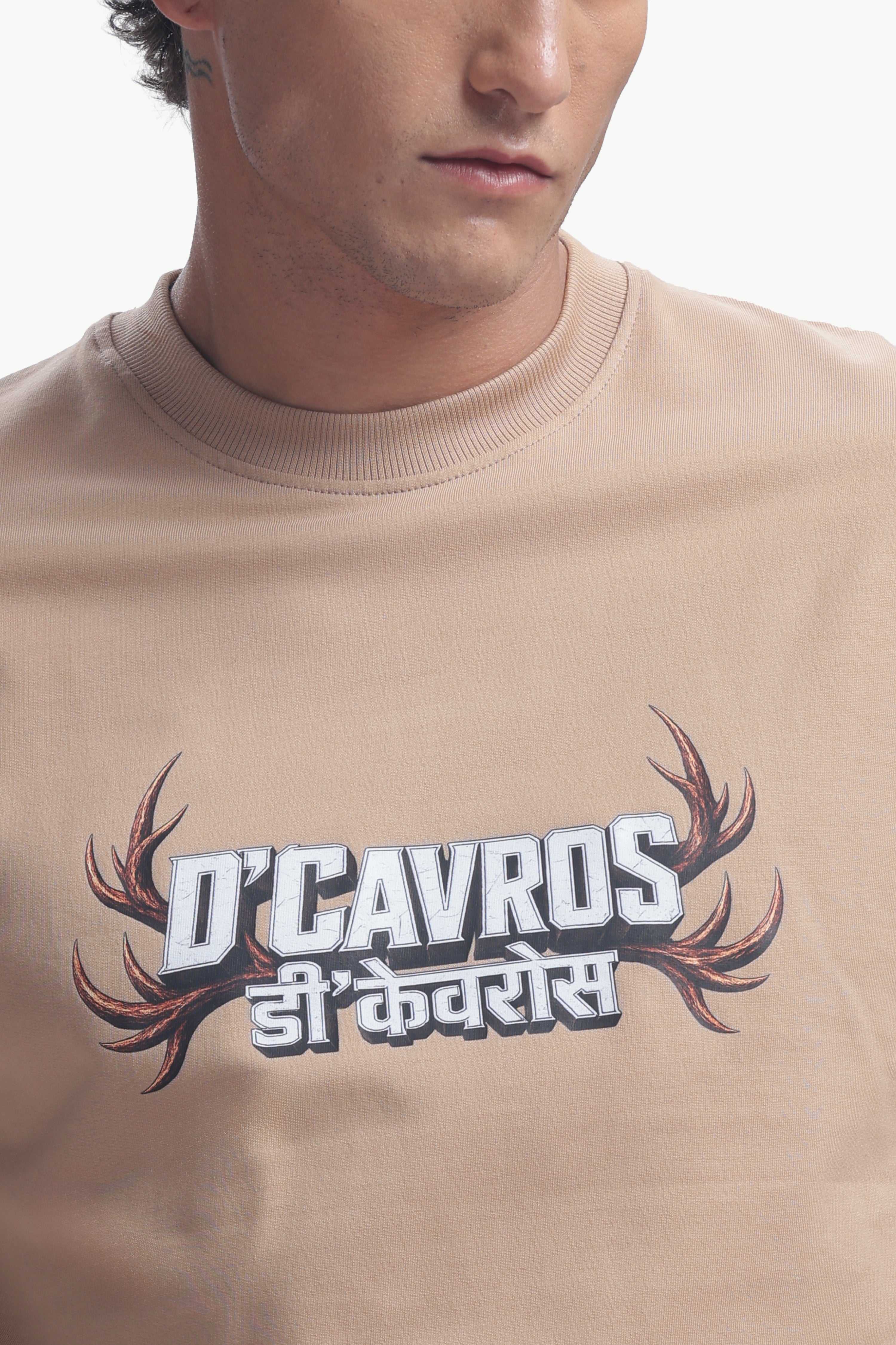Overized Graphics Printed T-Shirt