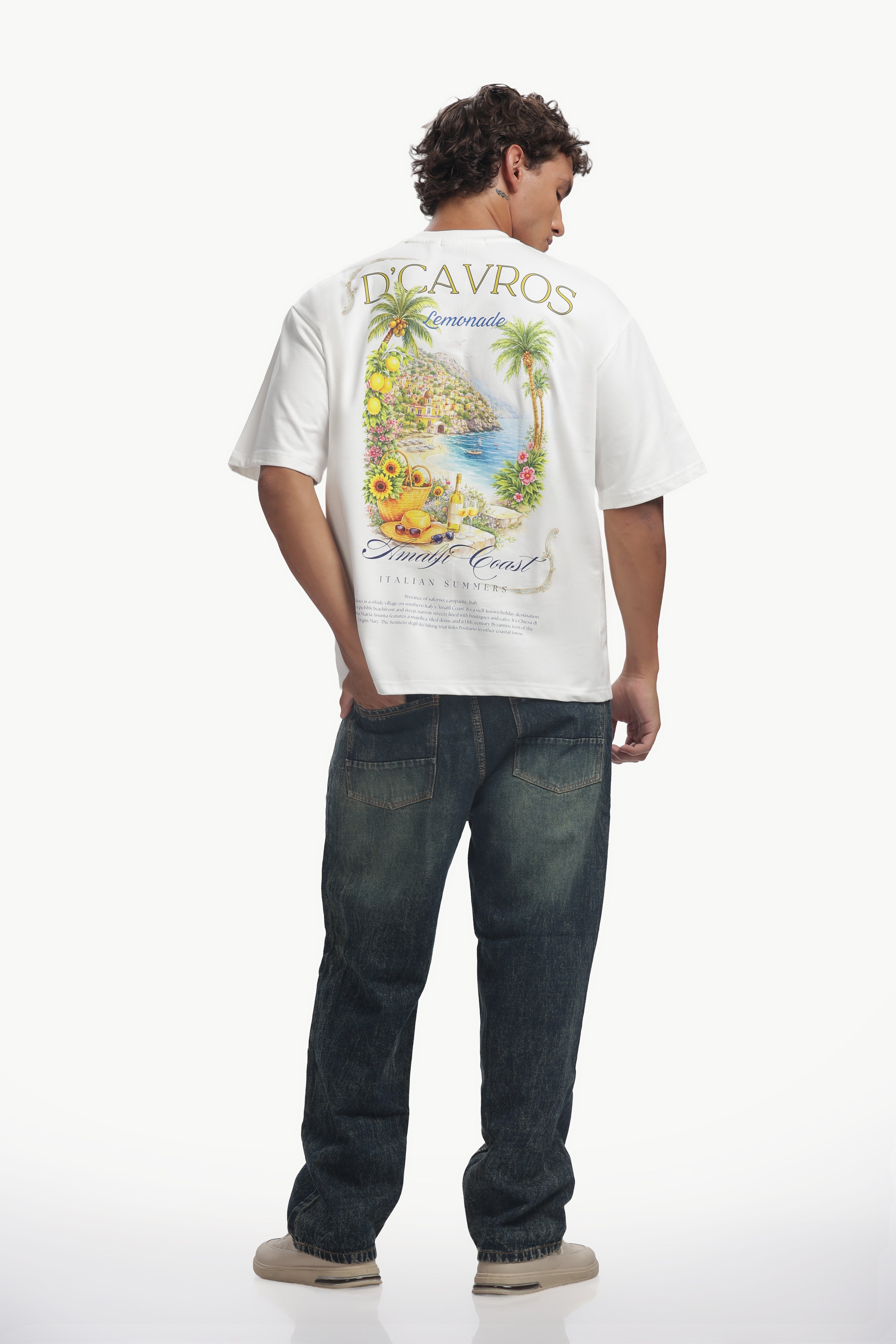 Amalfi coast Oversized Fit T-Shirt