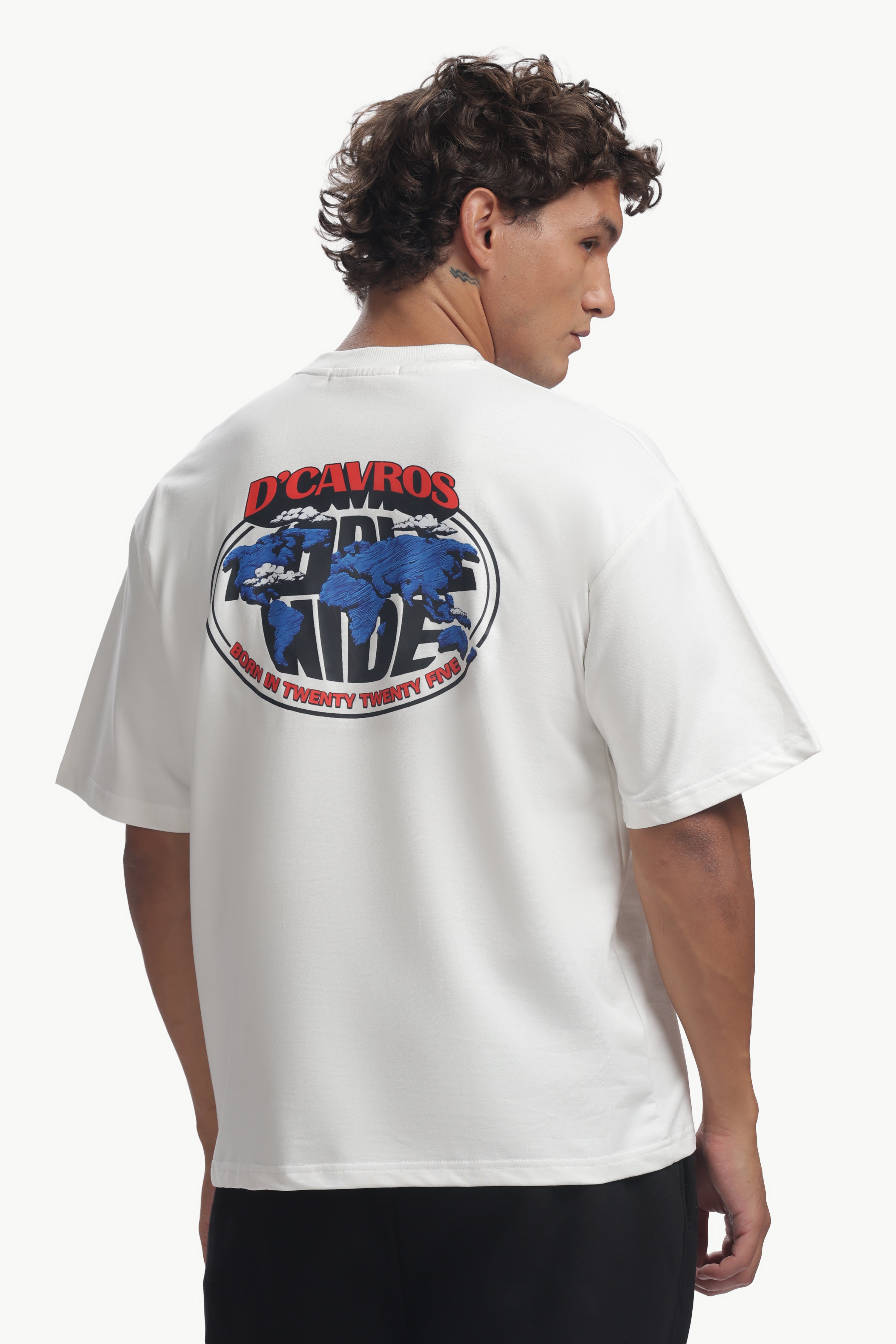 World Map Oversized T-Shirt
