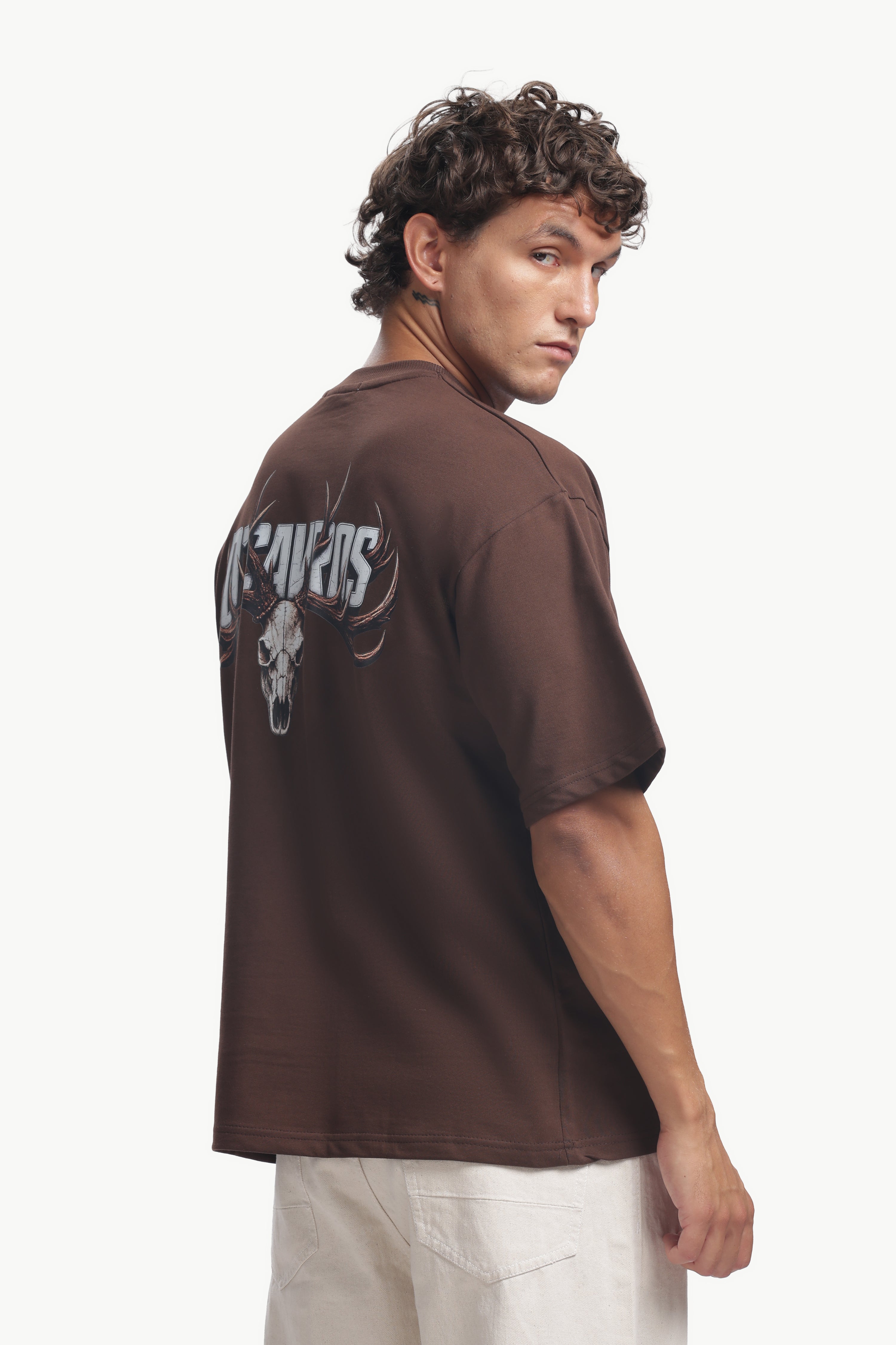 Overized Graphics Printed T-Shirt