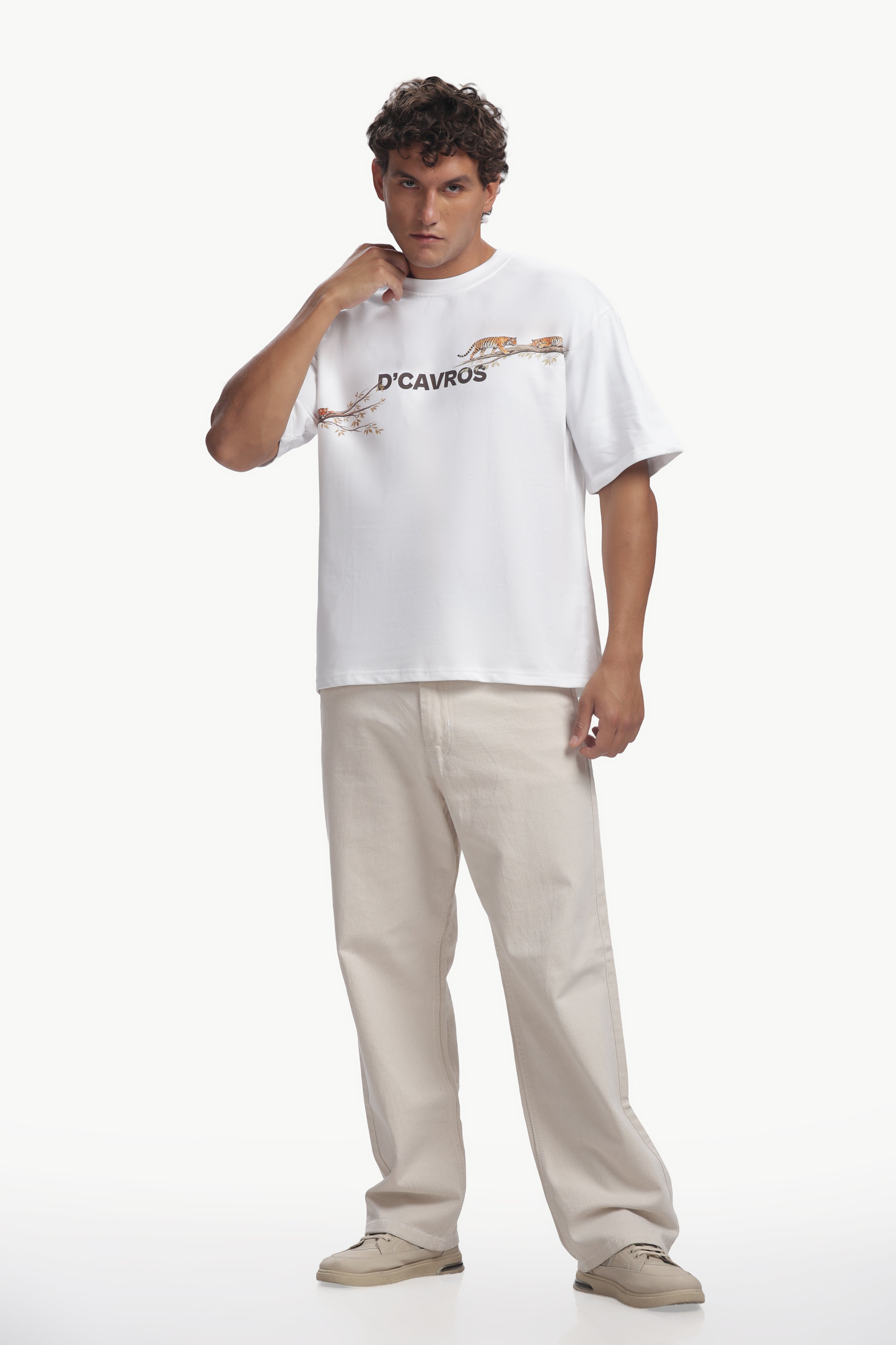 Tiger Graphics Design Men's T-Shirt