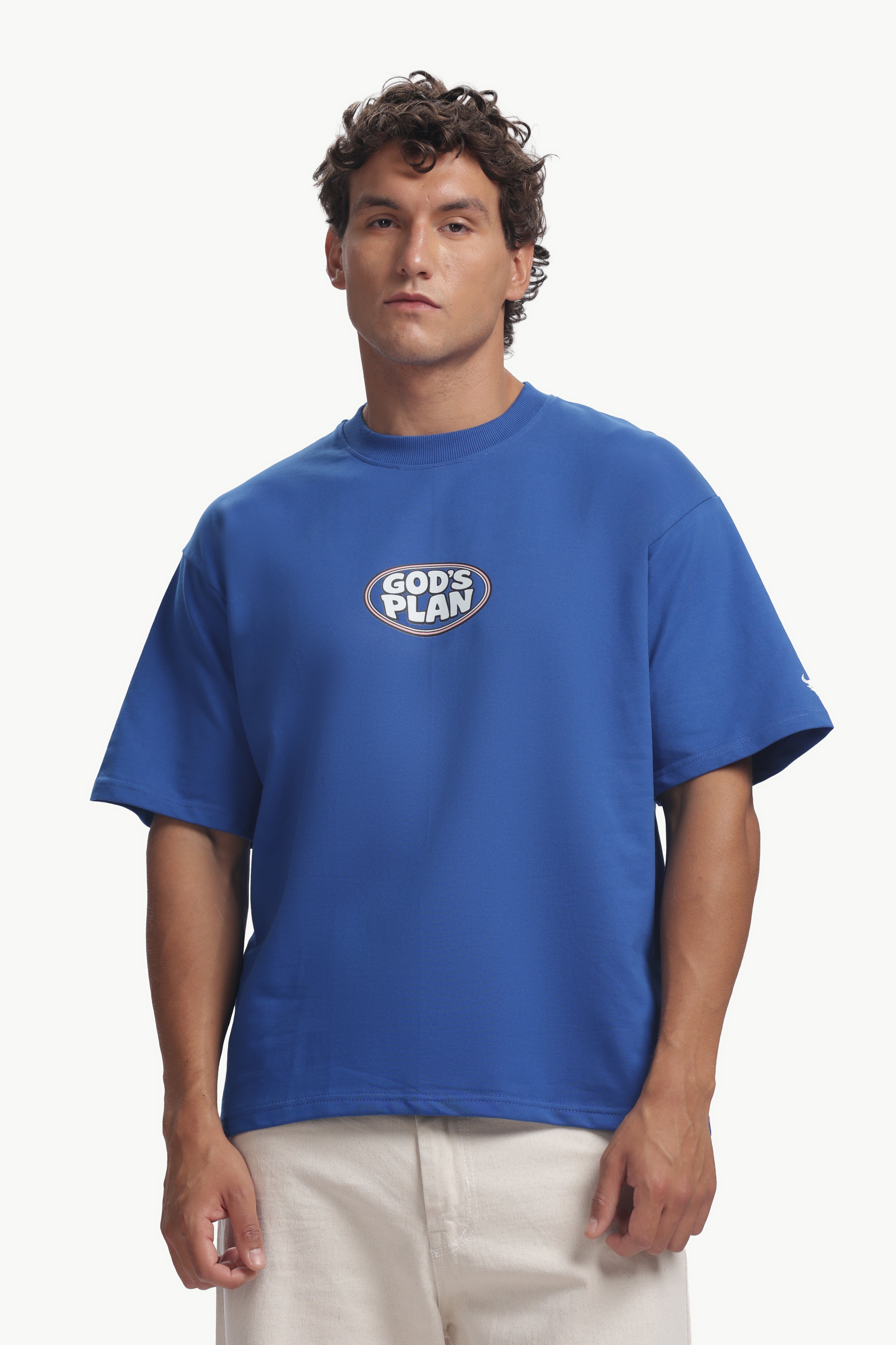 God's Plan Oversized Printed Tee