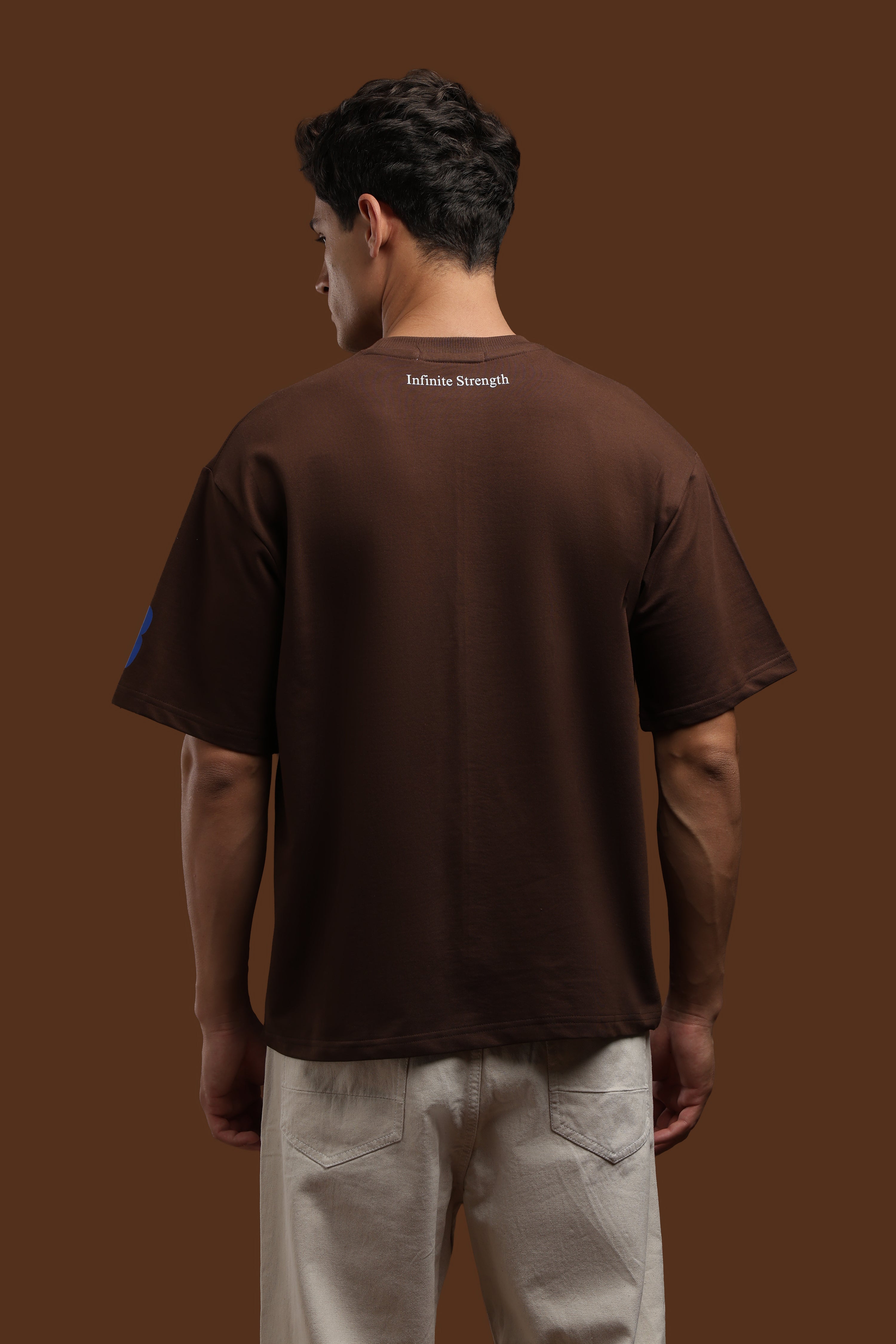 Loose Fit Resilience Printed T-Shirt showcasing powerful street appeal and premium cotton comfort.