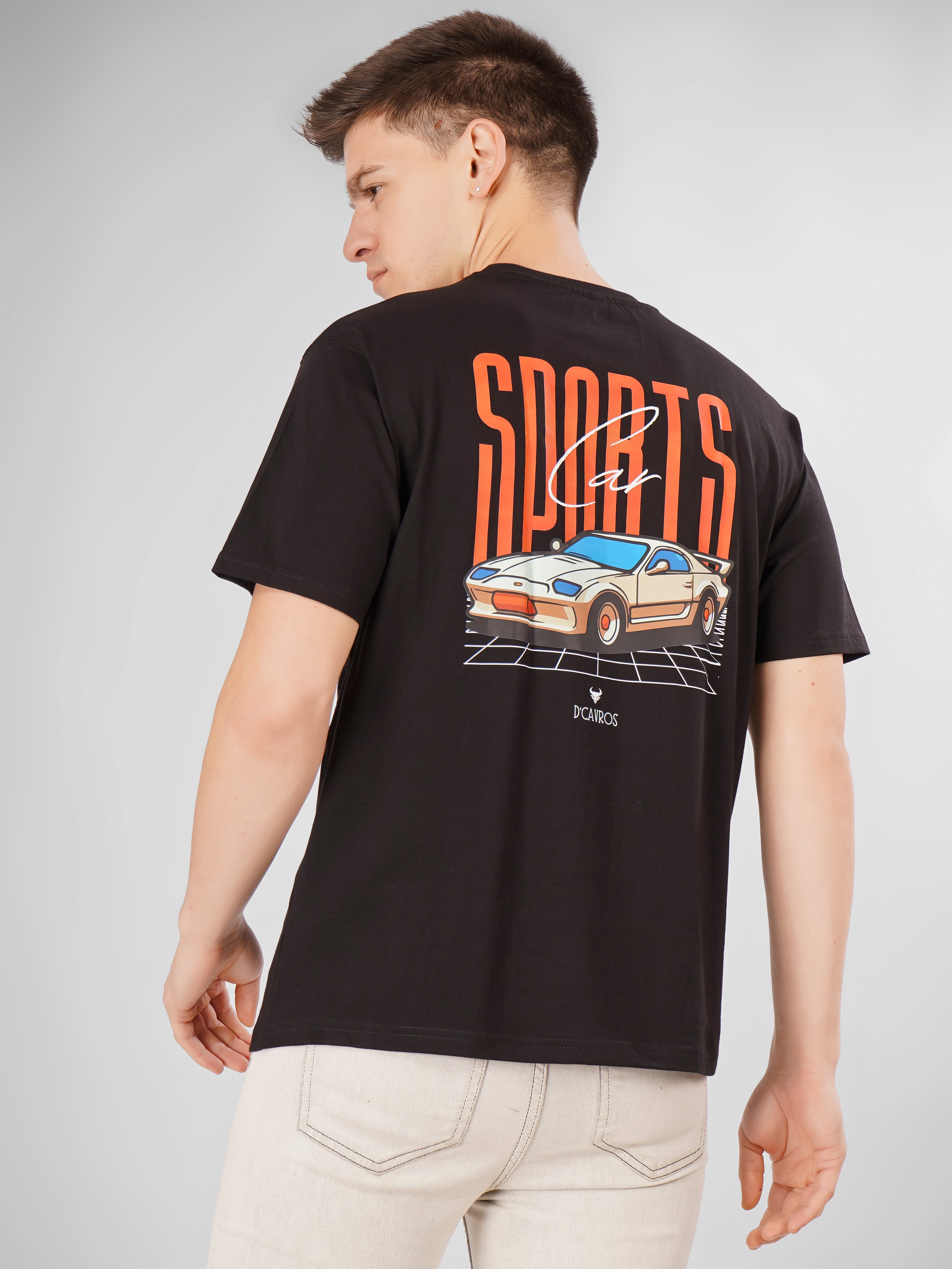 Sports Car Oversized T-Shirt