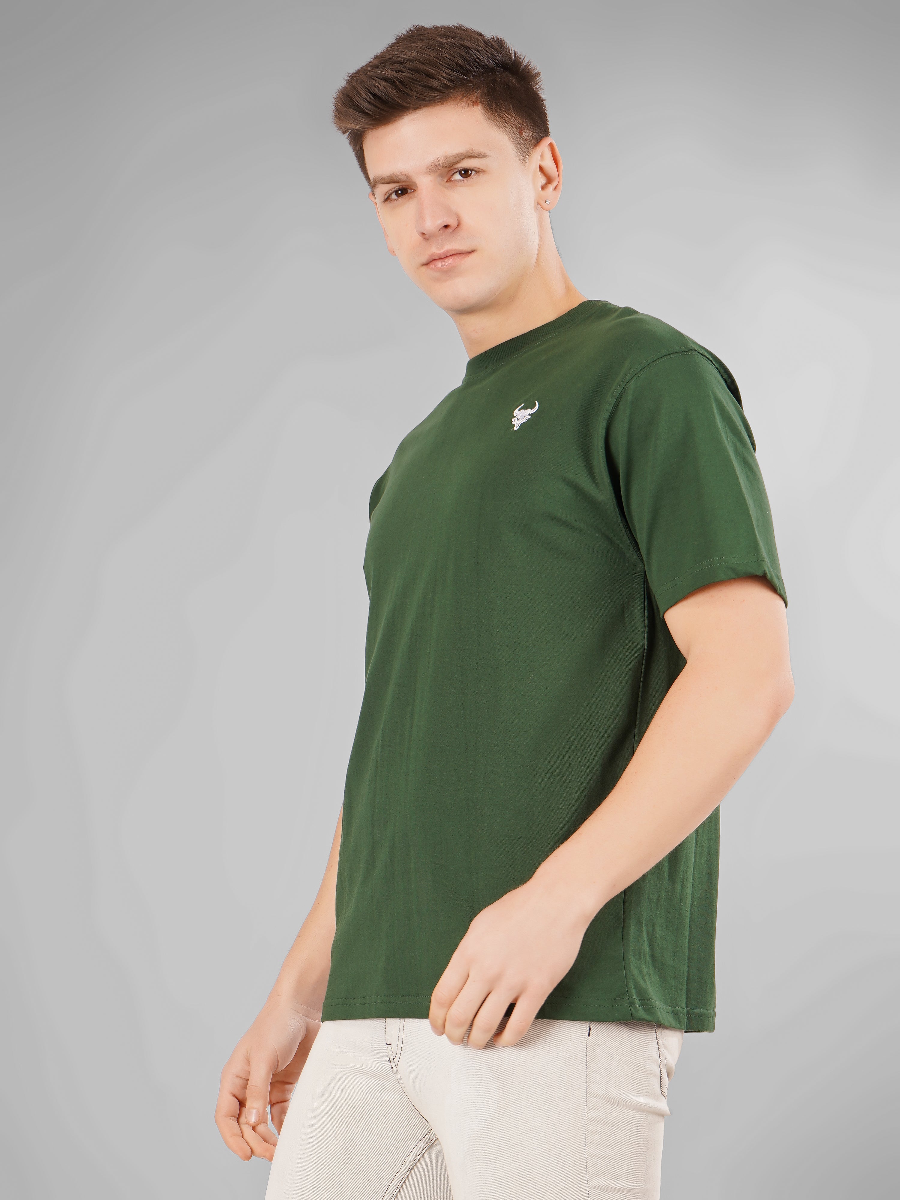 Embroidered D'CAVROS logo T Shirt UNISEX