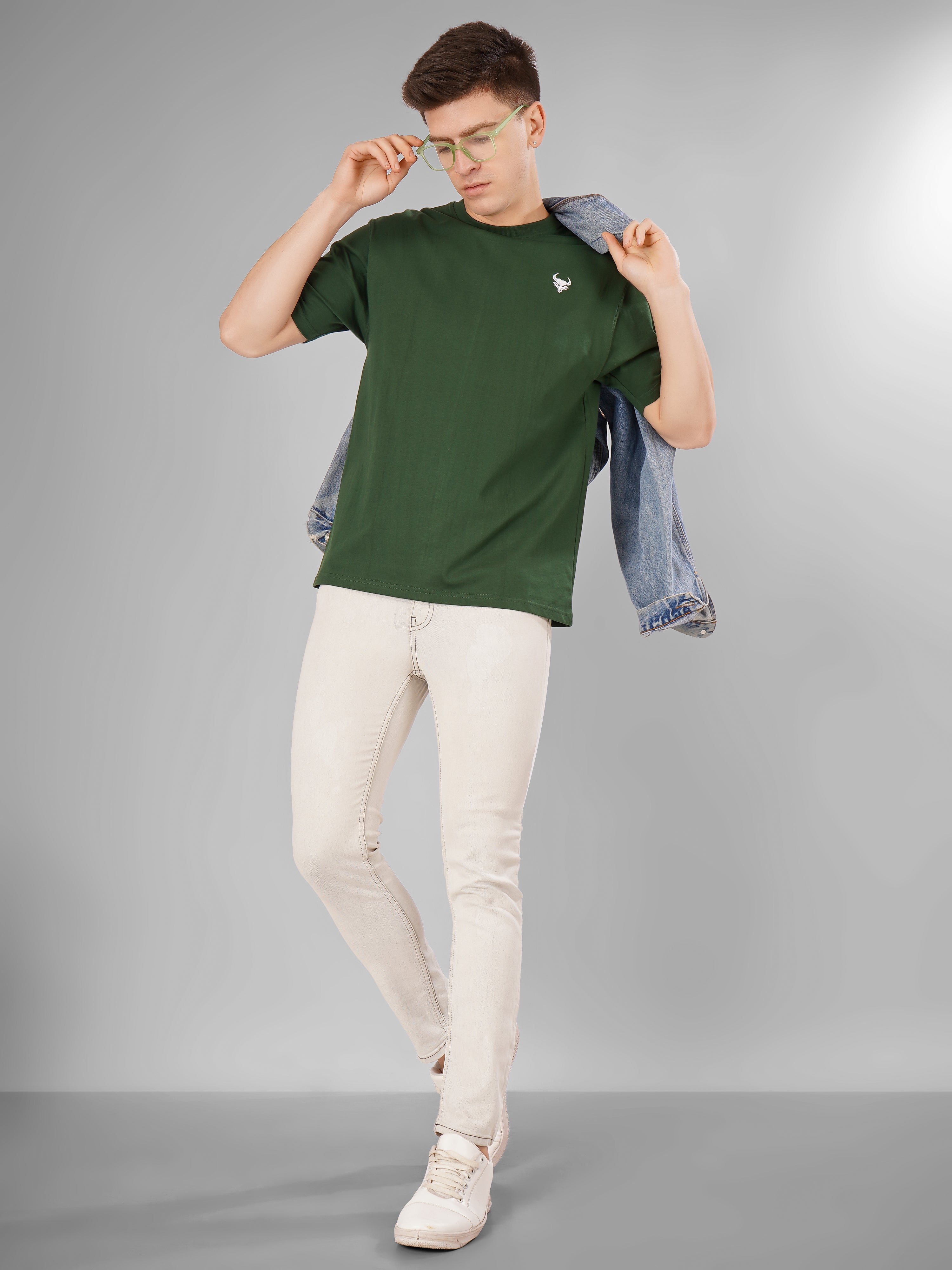 Embroidered D'CAVROS logo T Shirt UNISEX