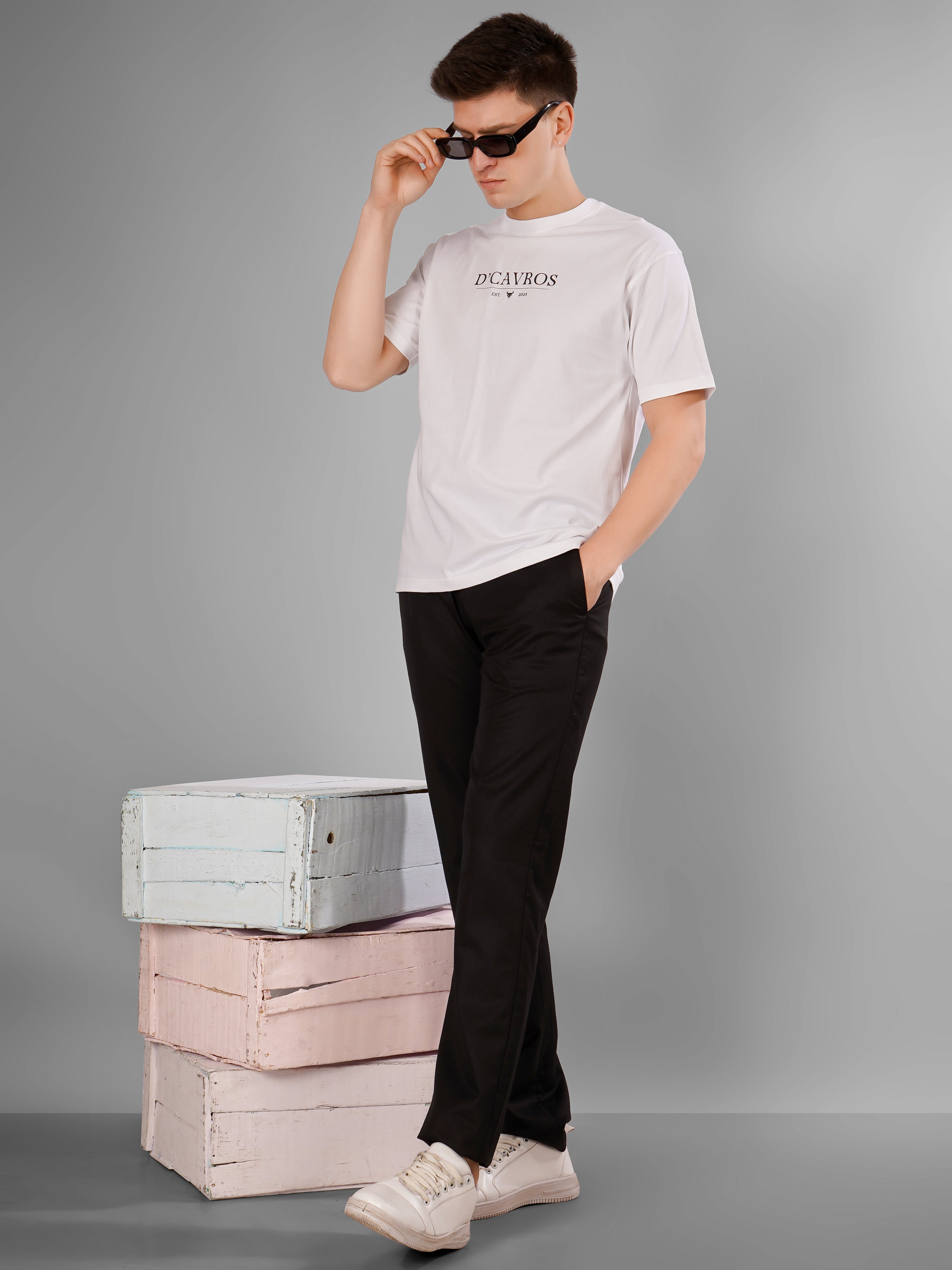 Solid Logo Oversized T-Shirt