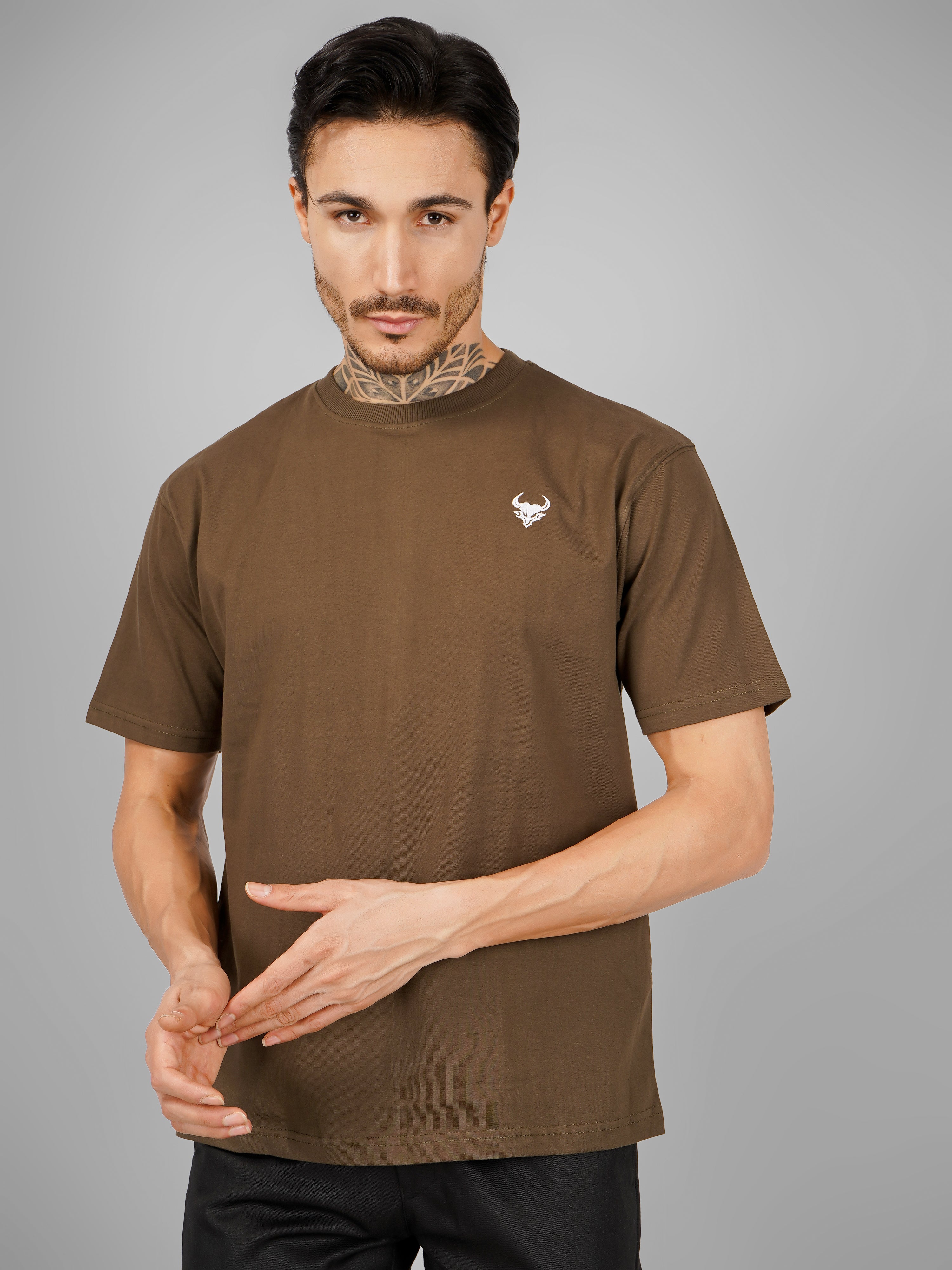 Embroidered D'CAVROS logo T Shirt UNISEX