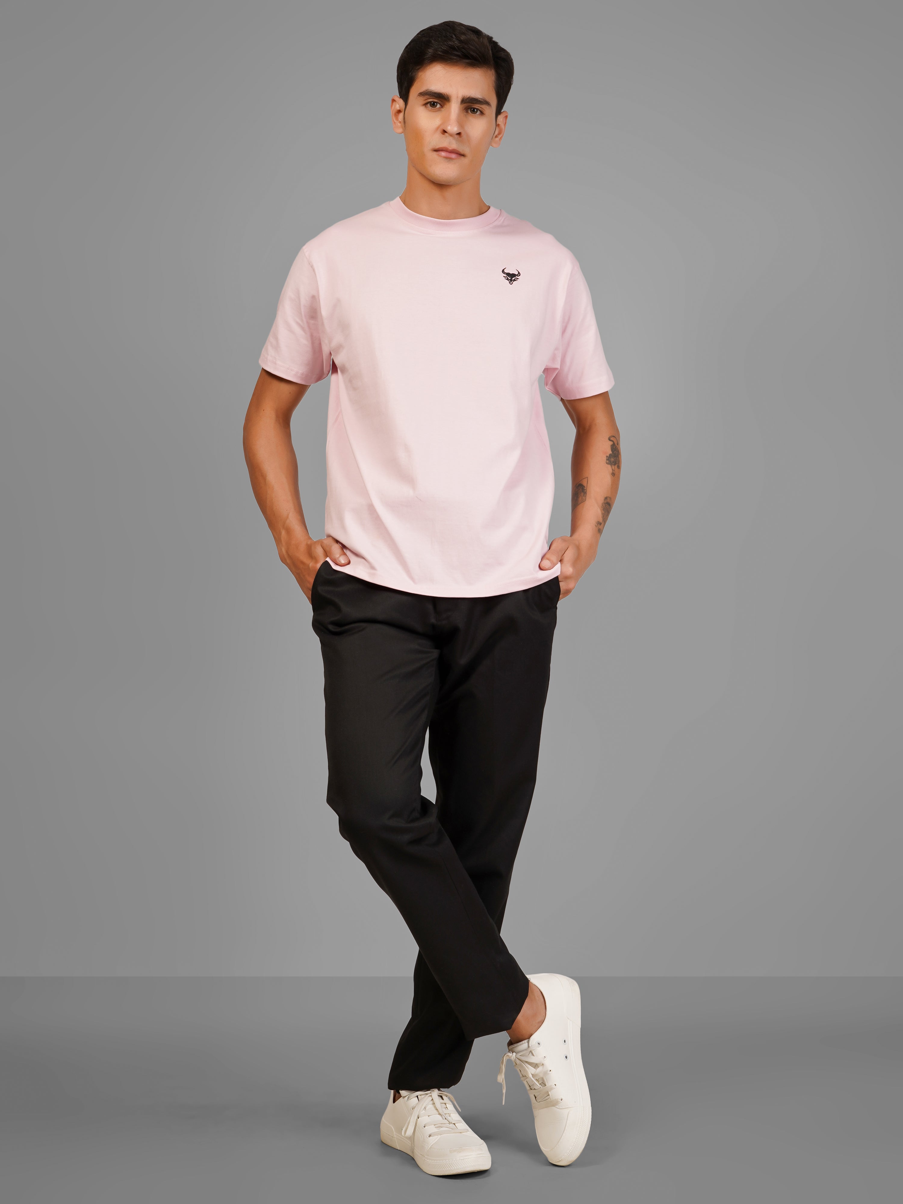 Embroidered D'CAVROS logo T Shirt UNISEX