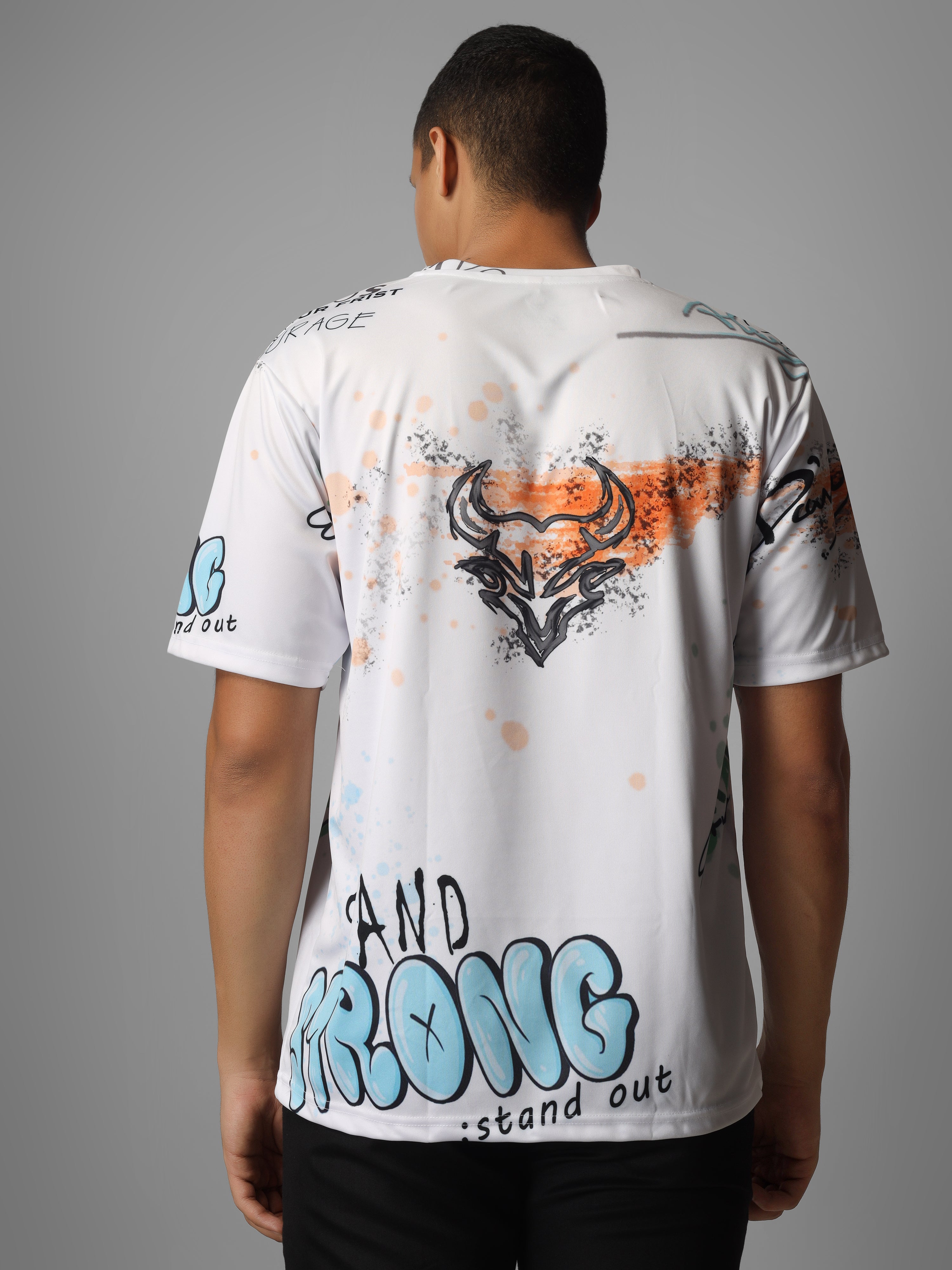 VELOCITY All-Over-Print Men's Running Tee