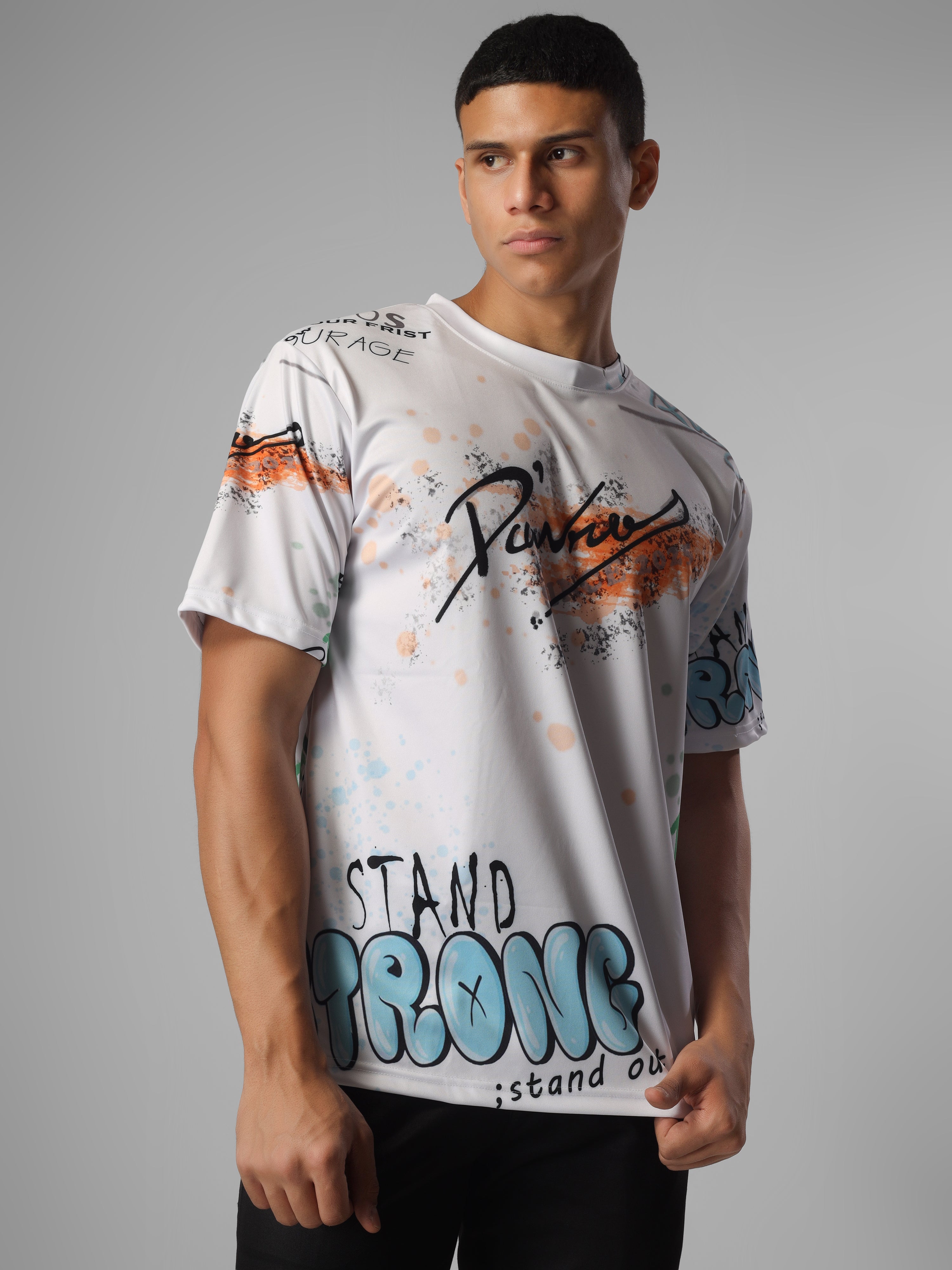 VELOCITY All-Over-Print Men's Running Tee