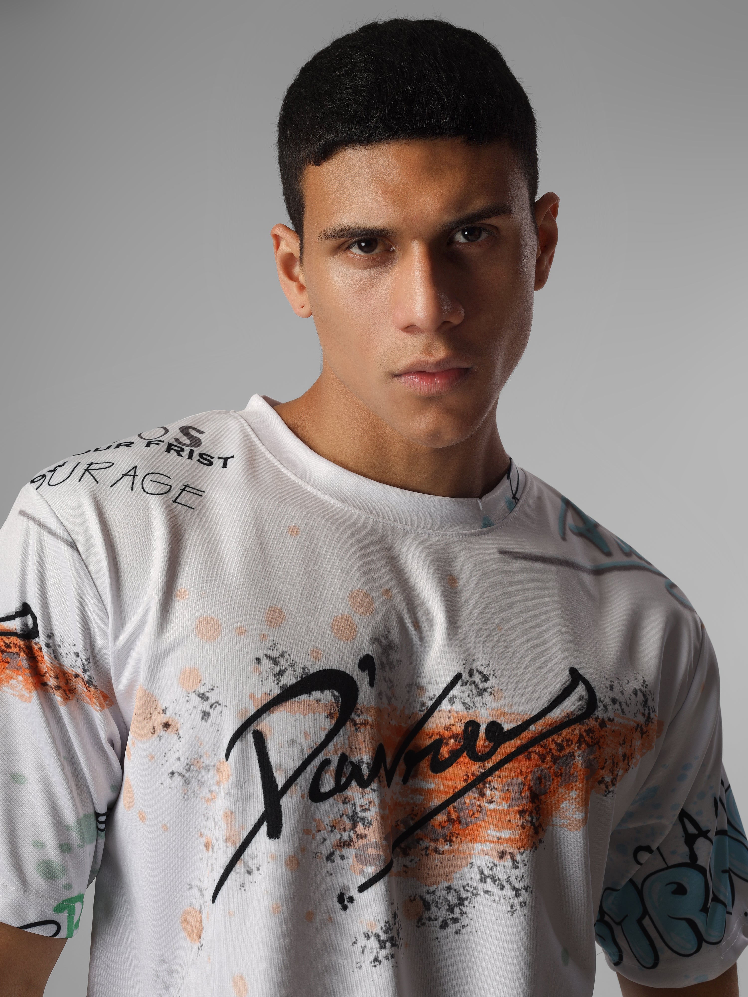 VELOCITY All-Over-Print Men's Running Tee