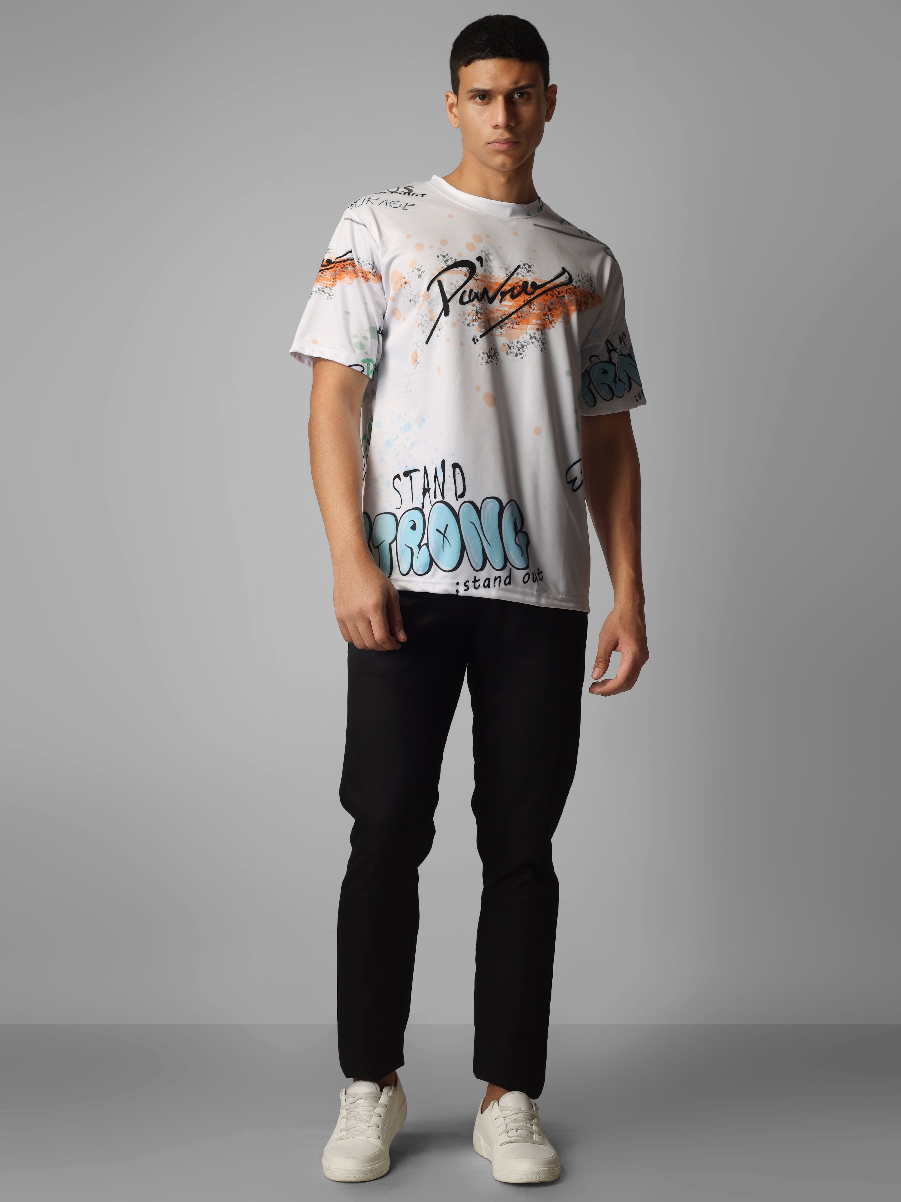 VELOCITY All-Over-Print Men's Running Tee