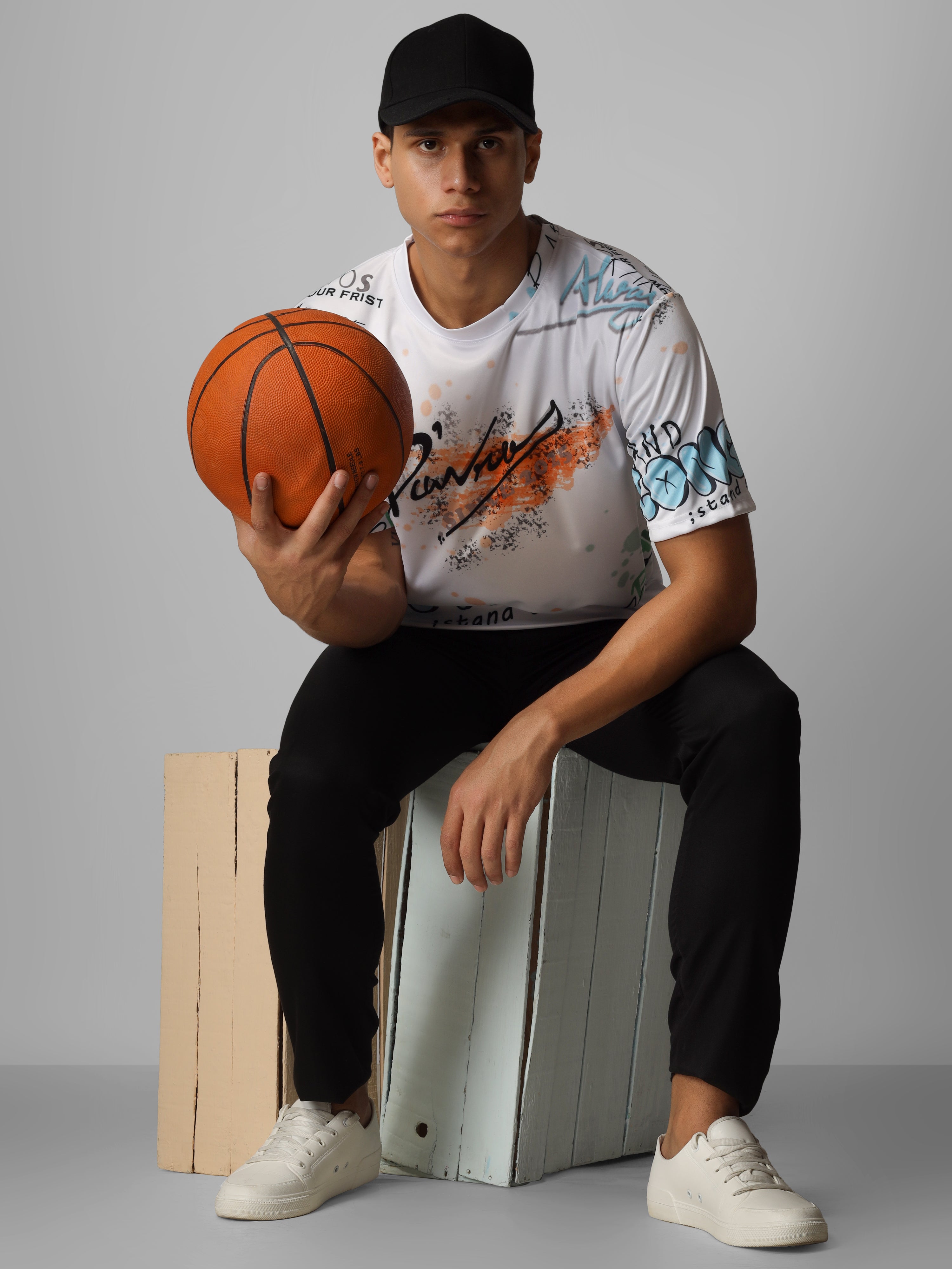VELOCITY All-Over-Print Men's Running Tee