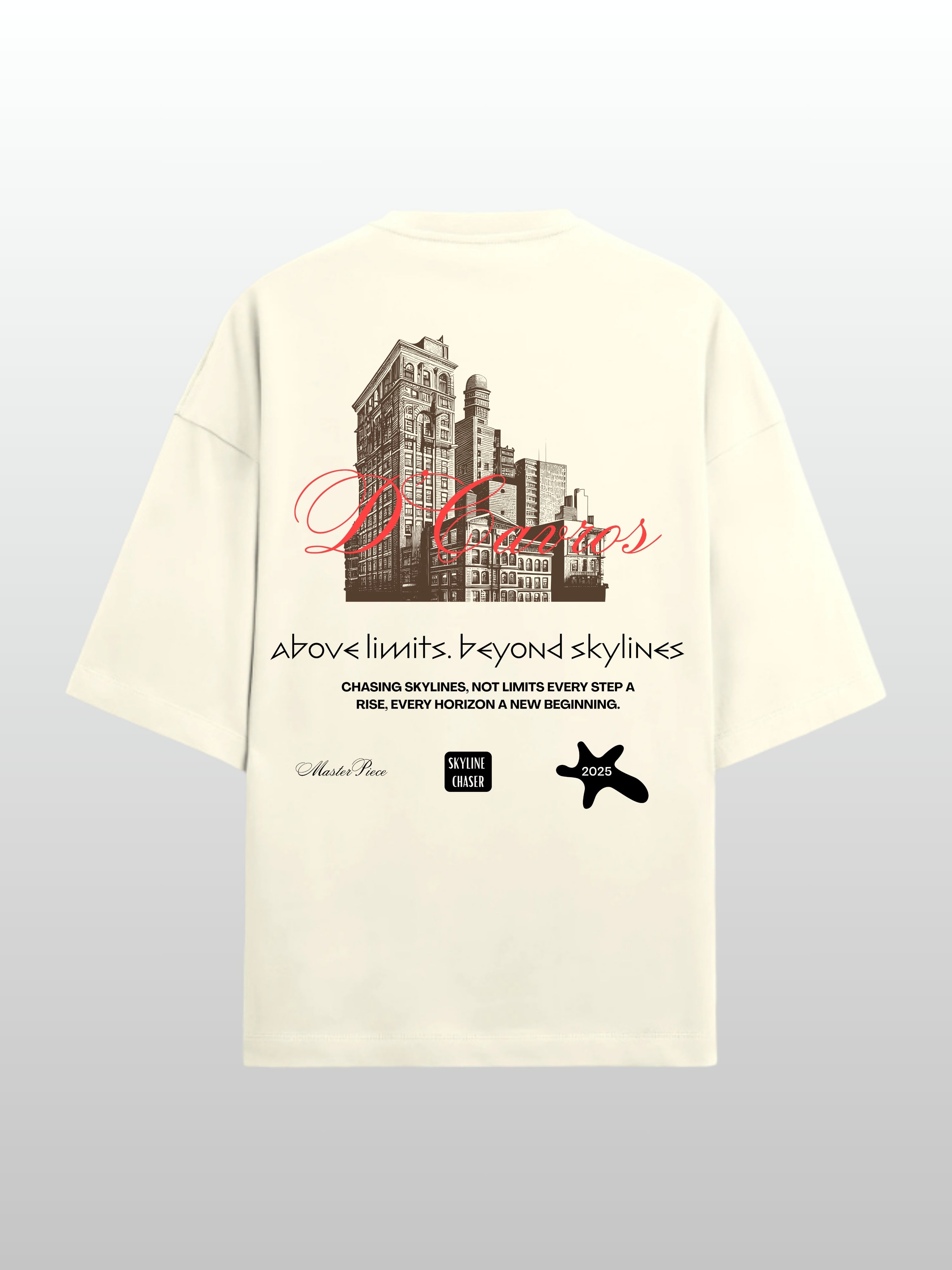 Skyline Chaser Unisex Oversized Tee