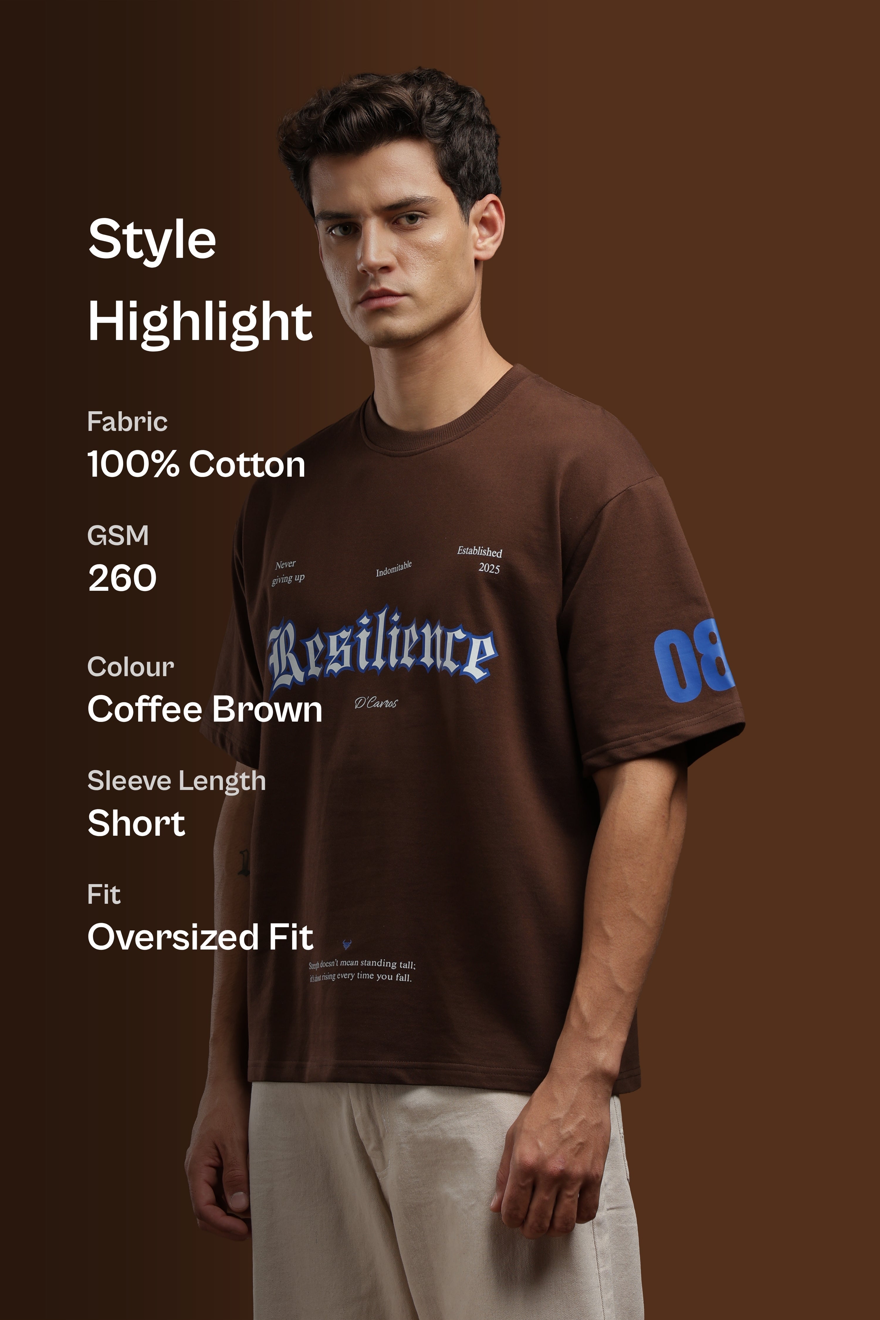 Loose Fit Resilience Printed T-Shirt