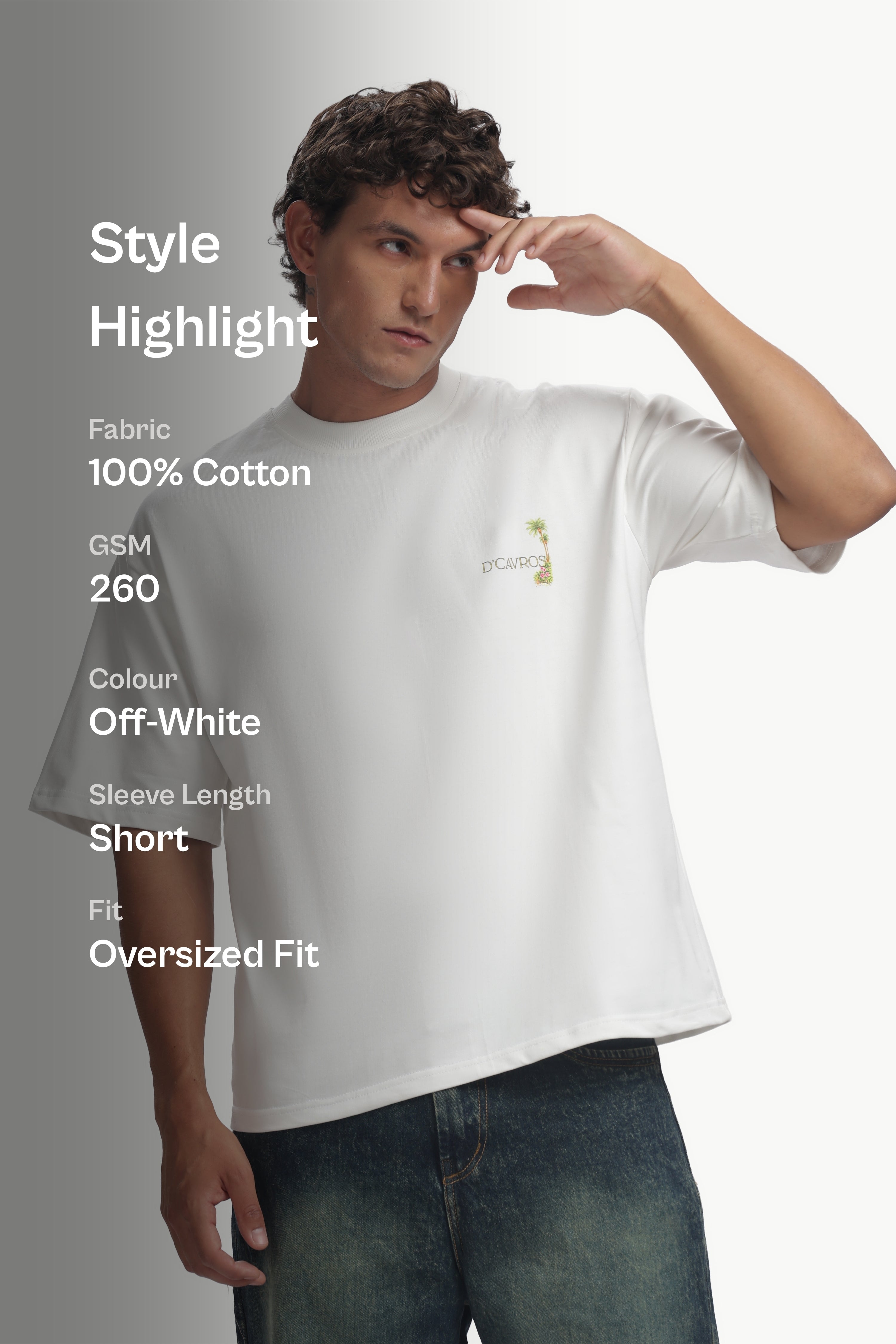 Amalfi coast Oversized Fit T-Shirt
