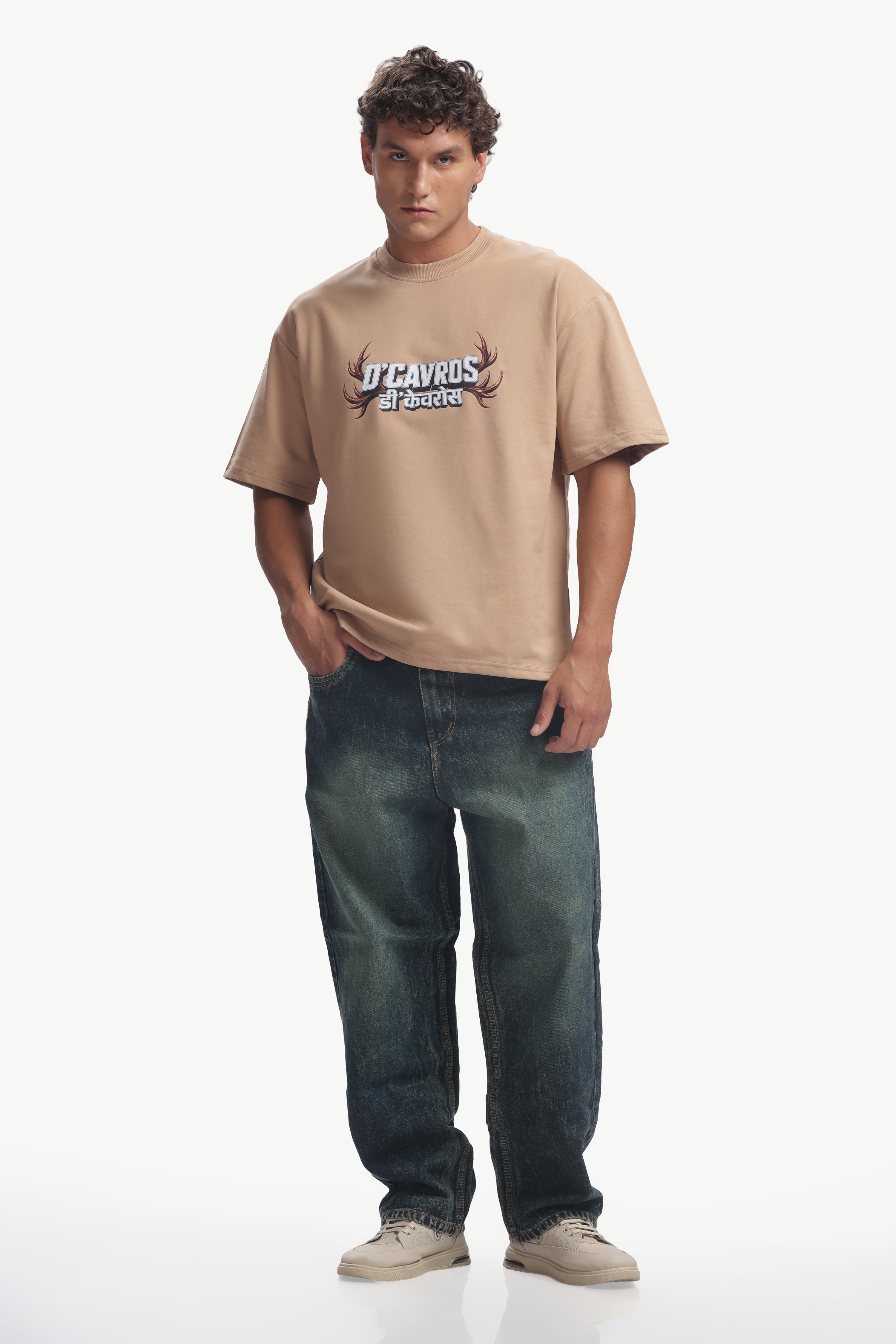 Overized Graphics Printed T-Shirt