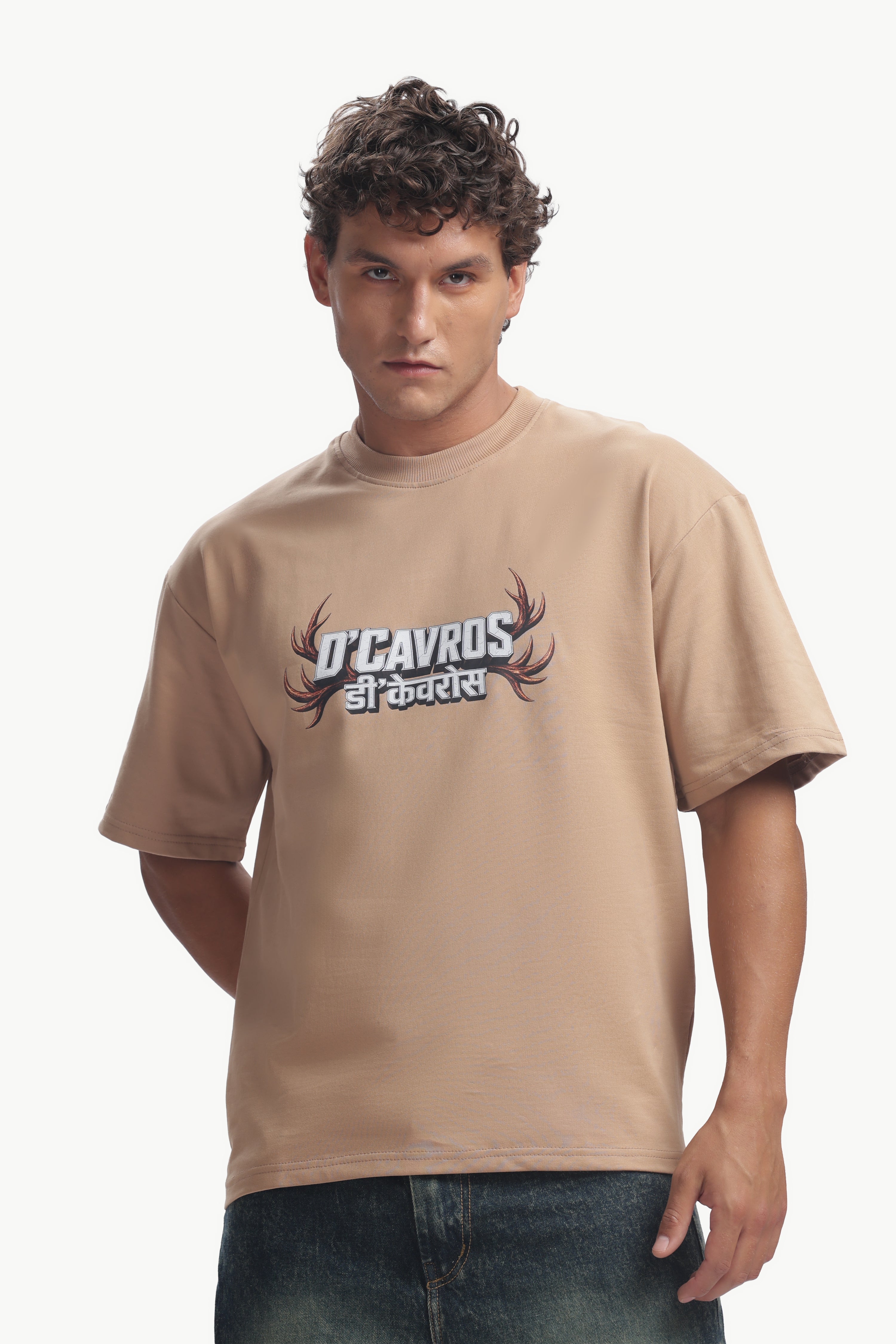 Overized Graphics Printed T-Shirt