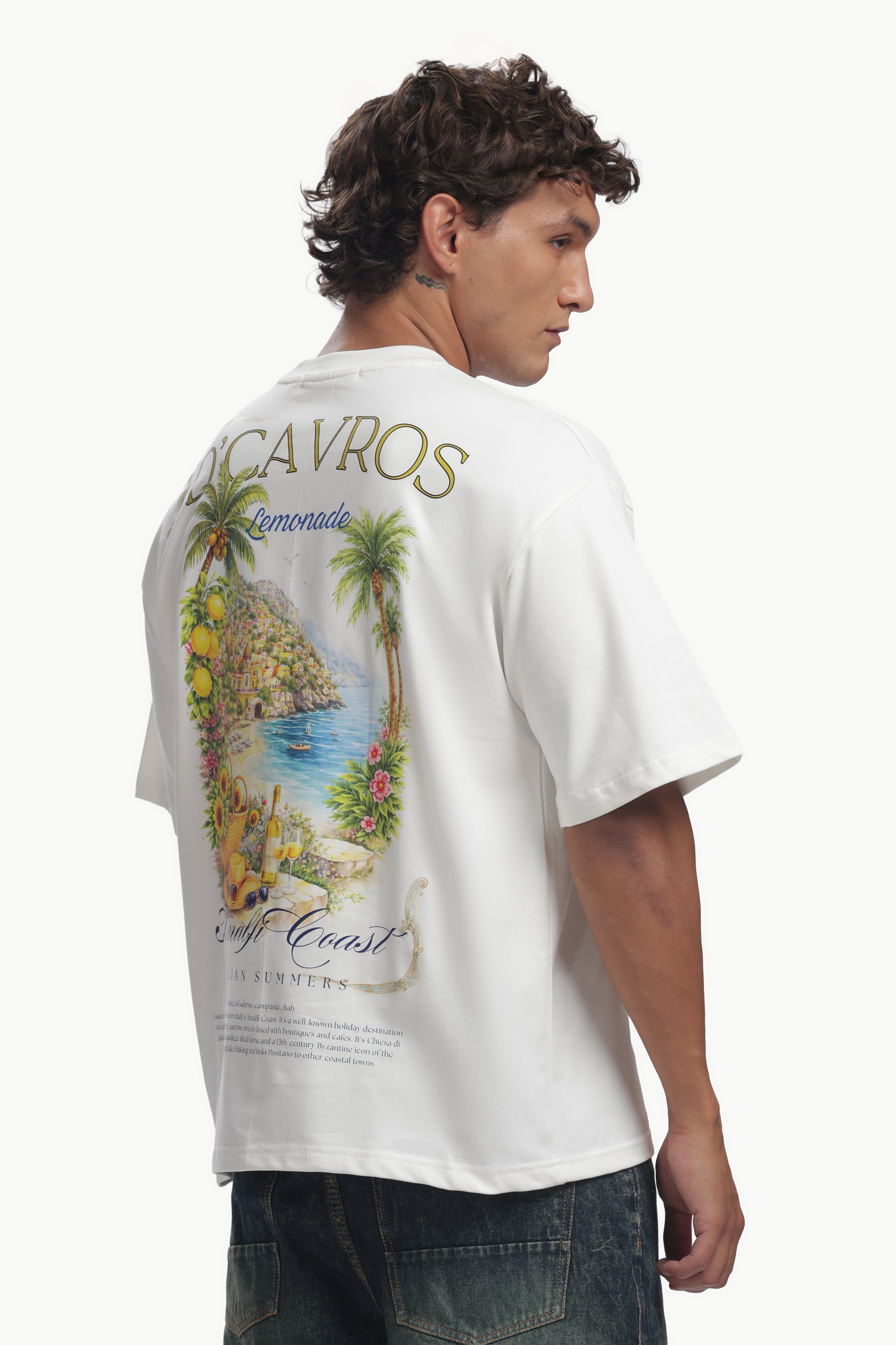 Amalfi coast Oversized Fit T-Shirt