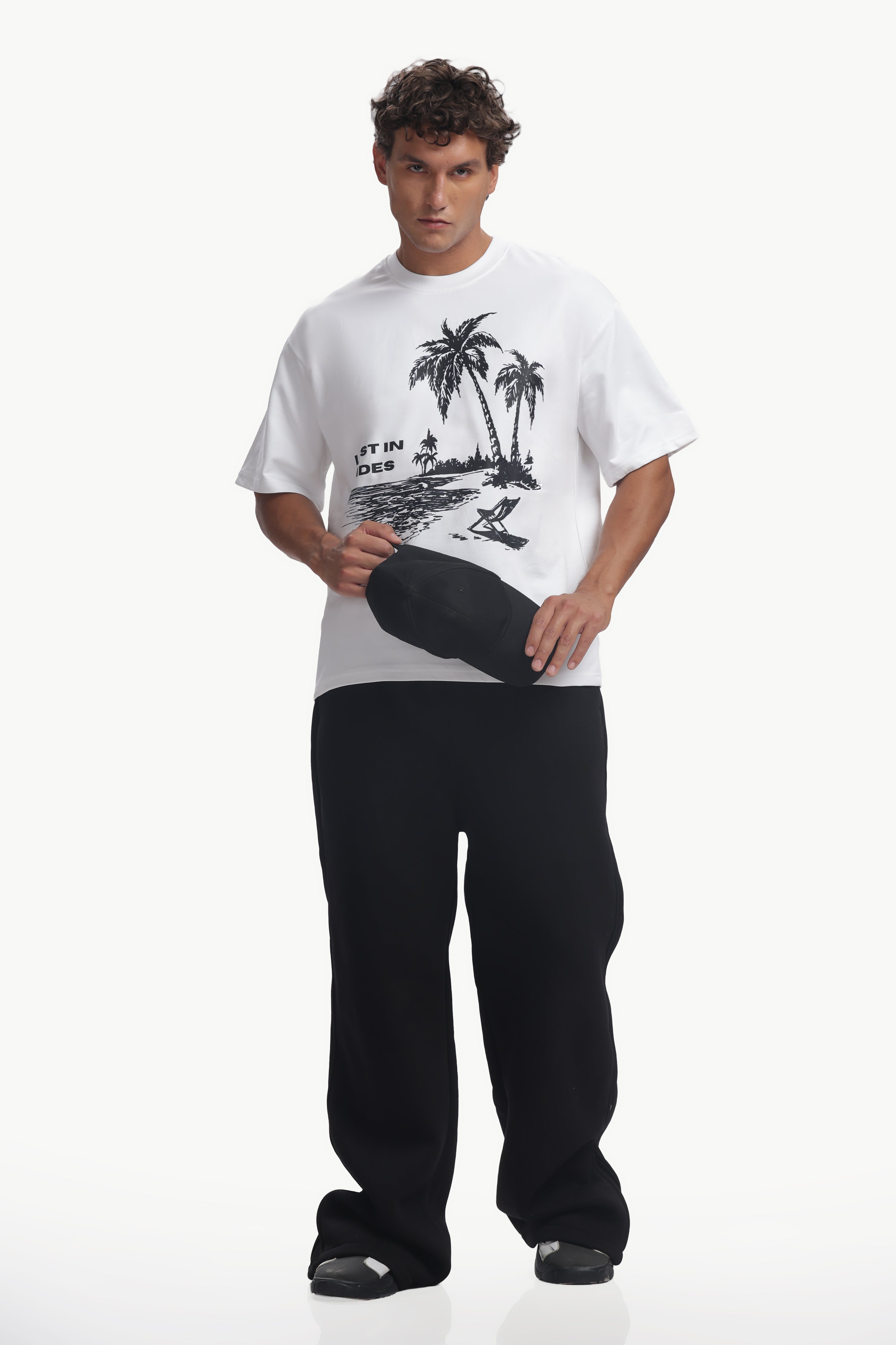 Beach Oversized Men's Tee