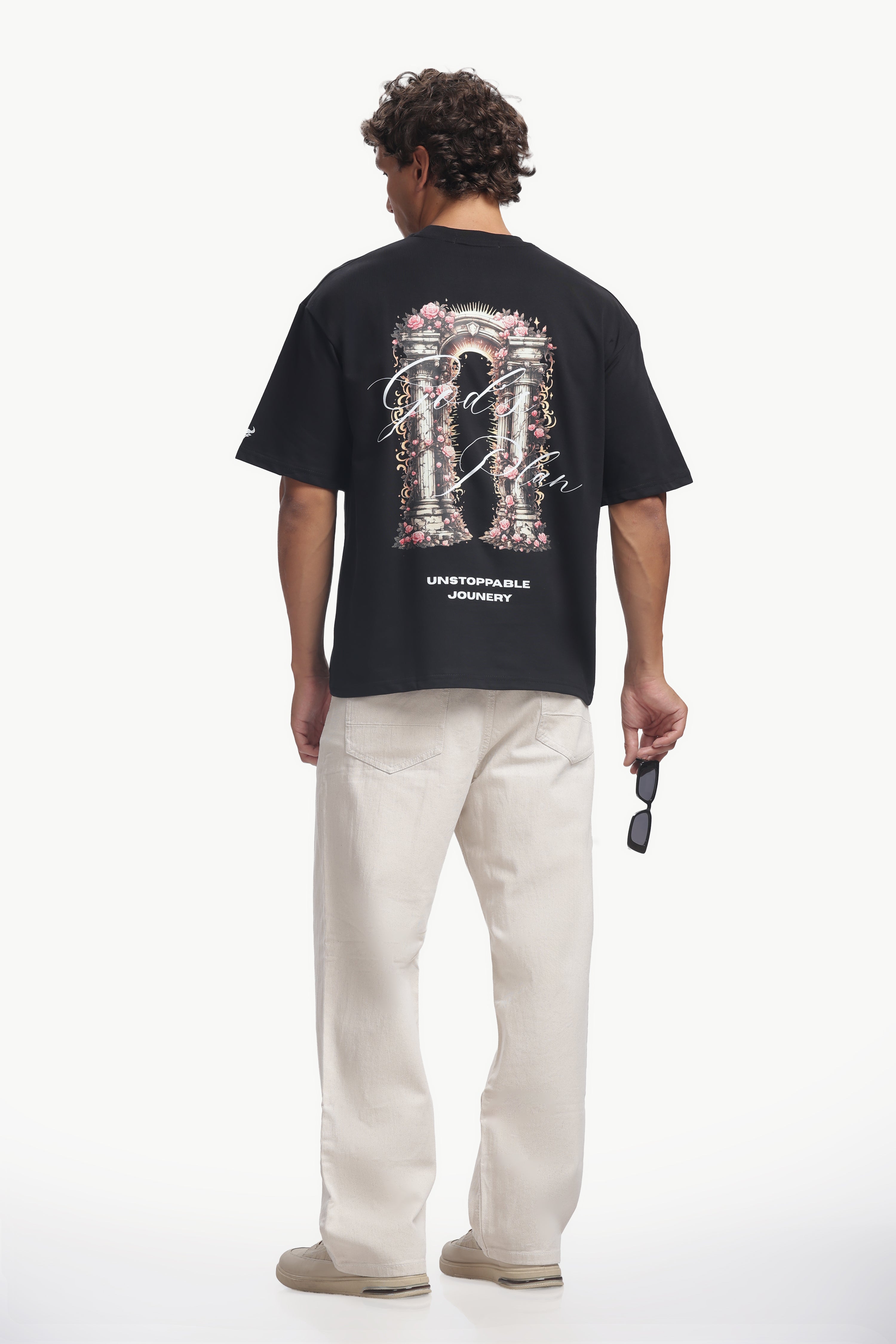 God's Plan Oversized Printed Tee