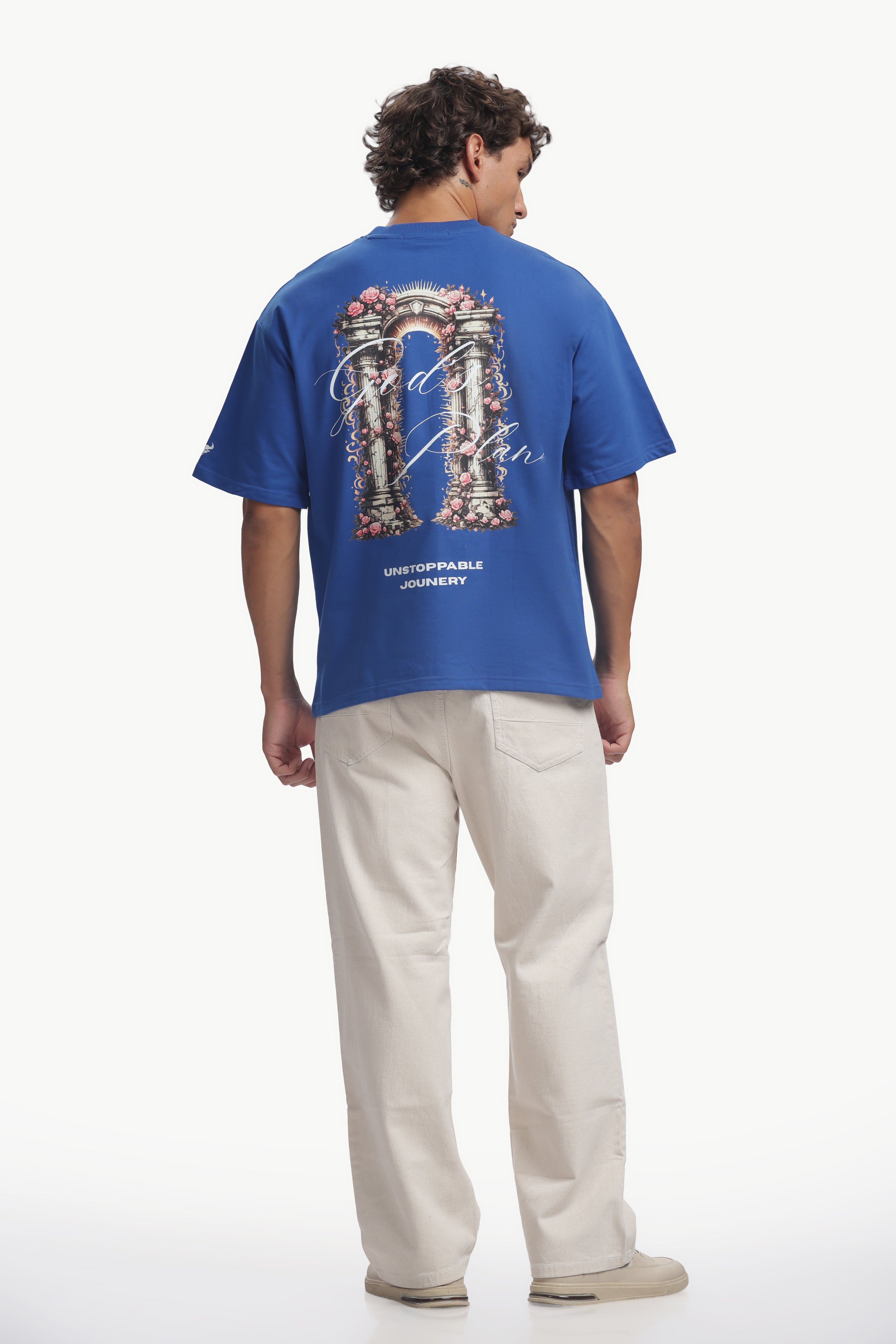 God's Plan Oversized Printed Tee
