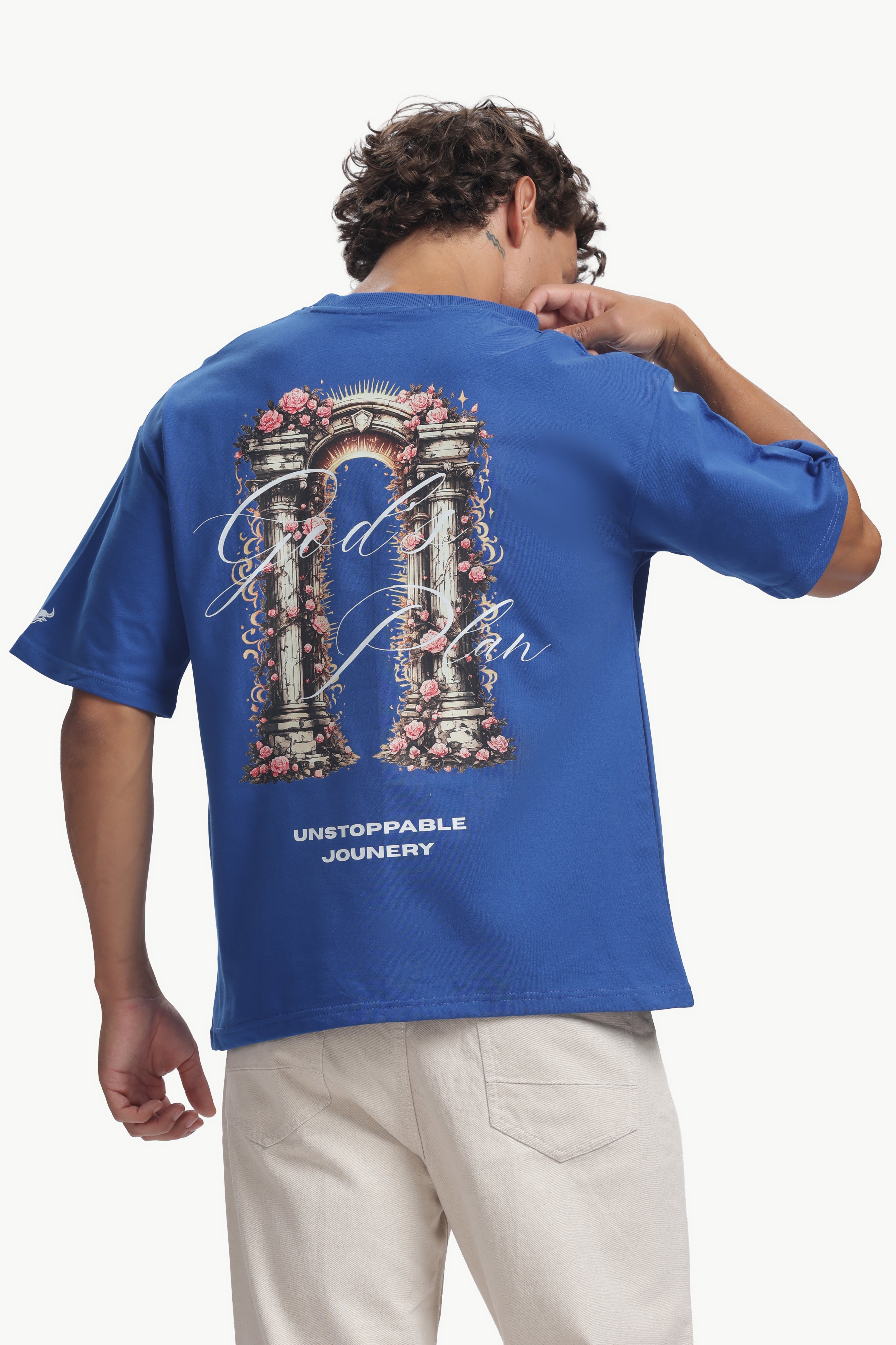 God's Plan Oversized Printed Tee