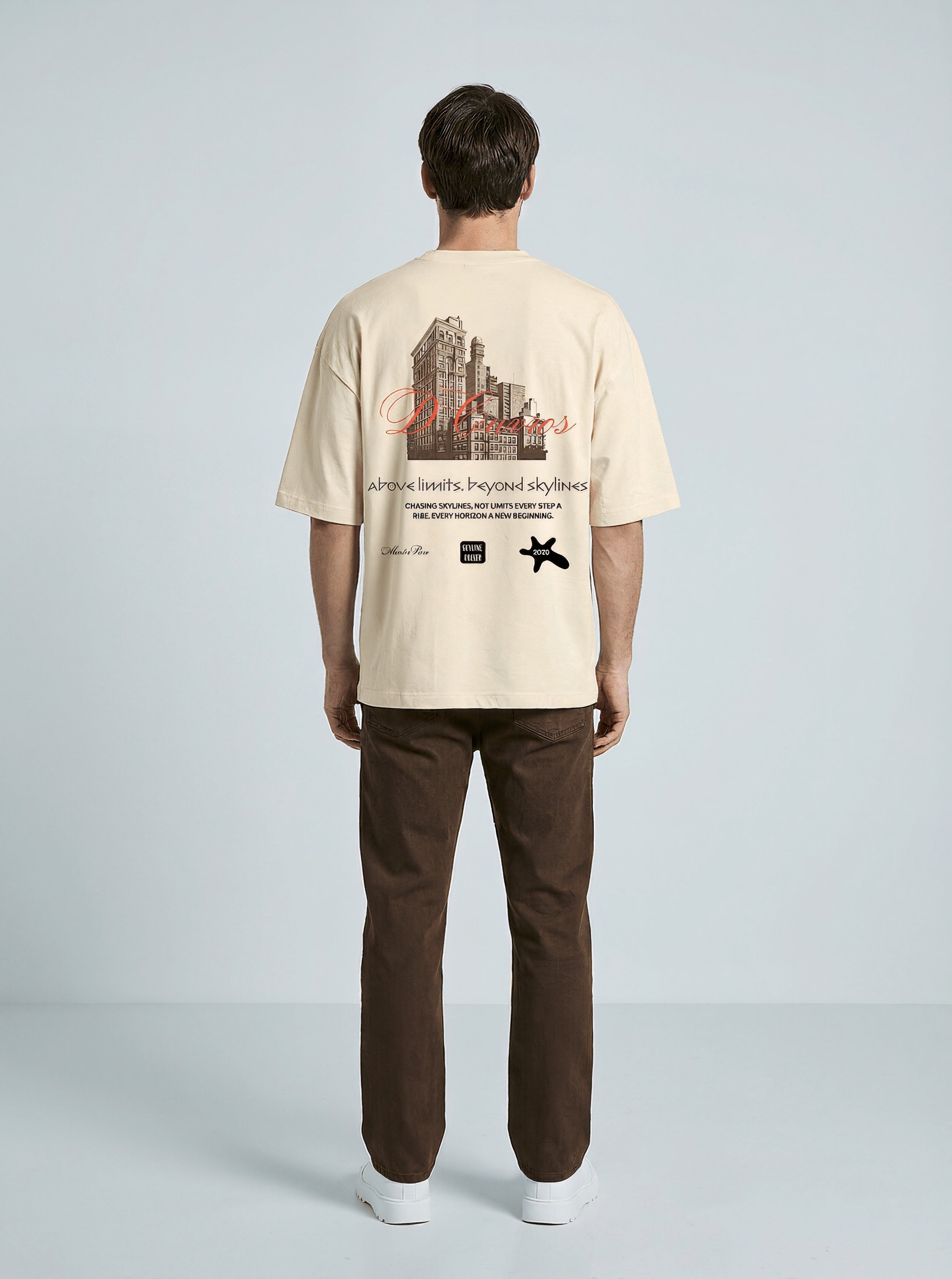 Skyline Chaser Unisex Oversized Tee