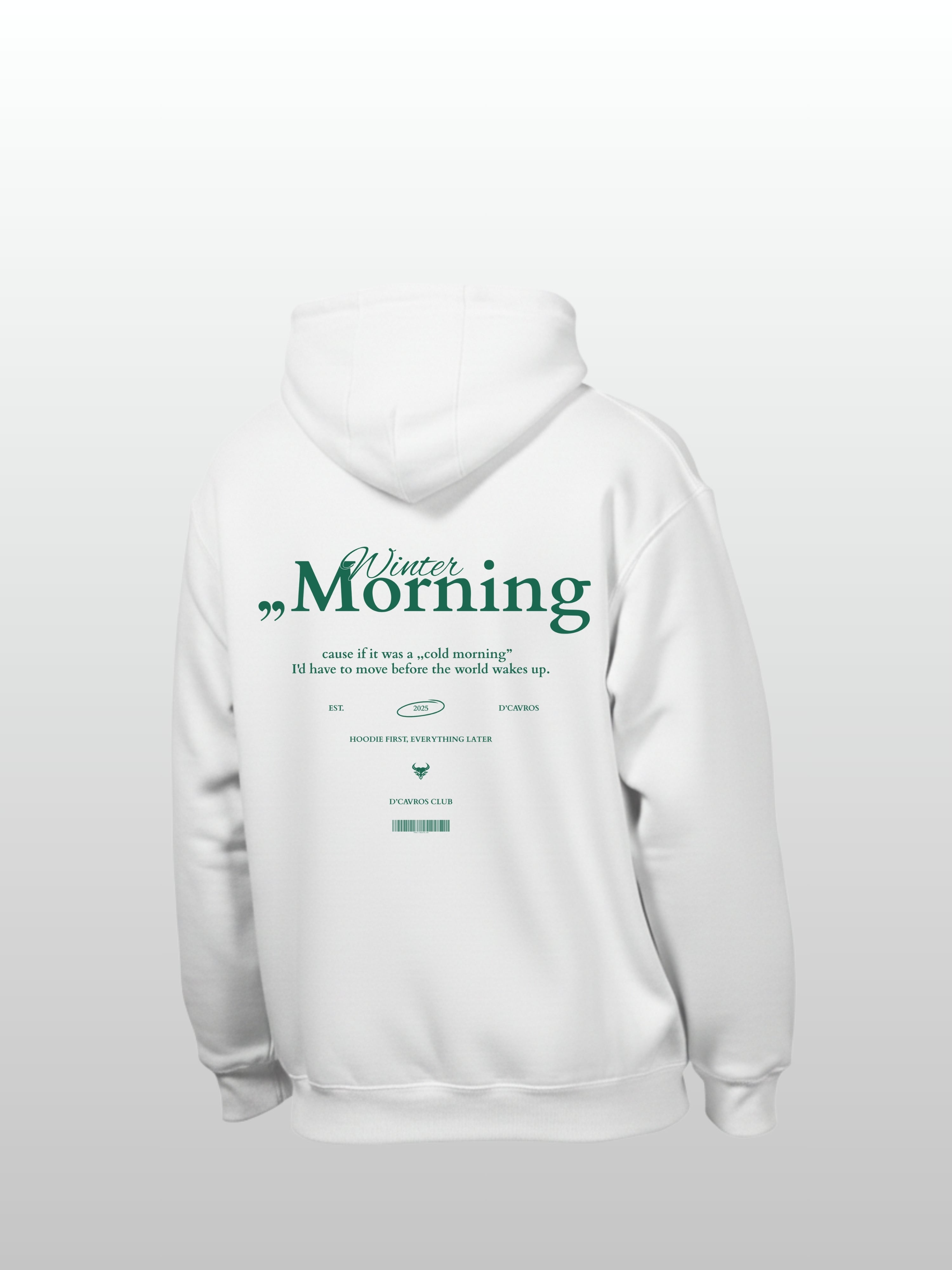Winter Morning Unisex Zip Hoodie