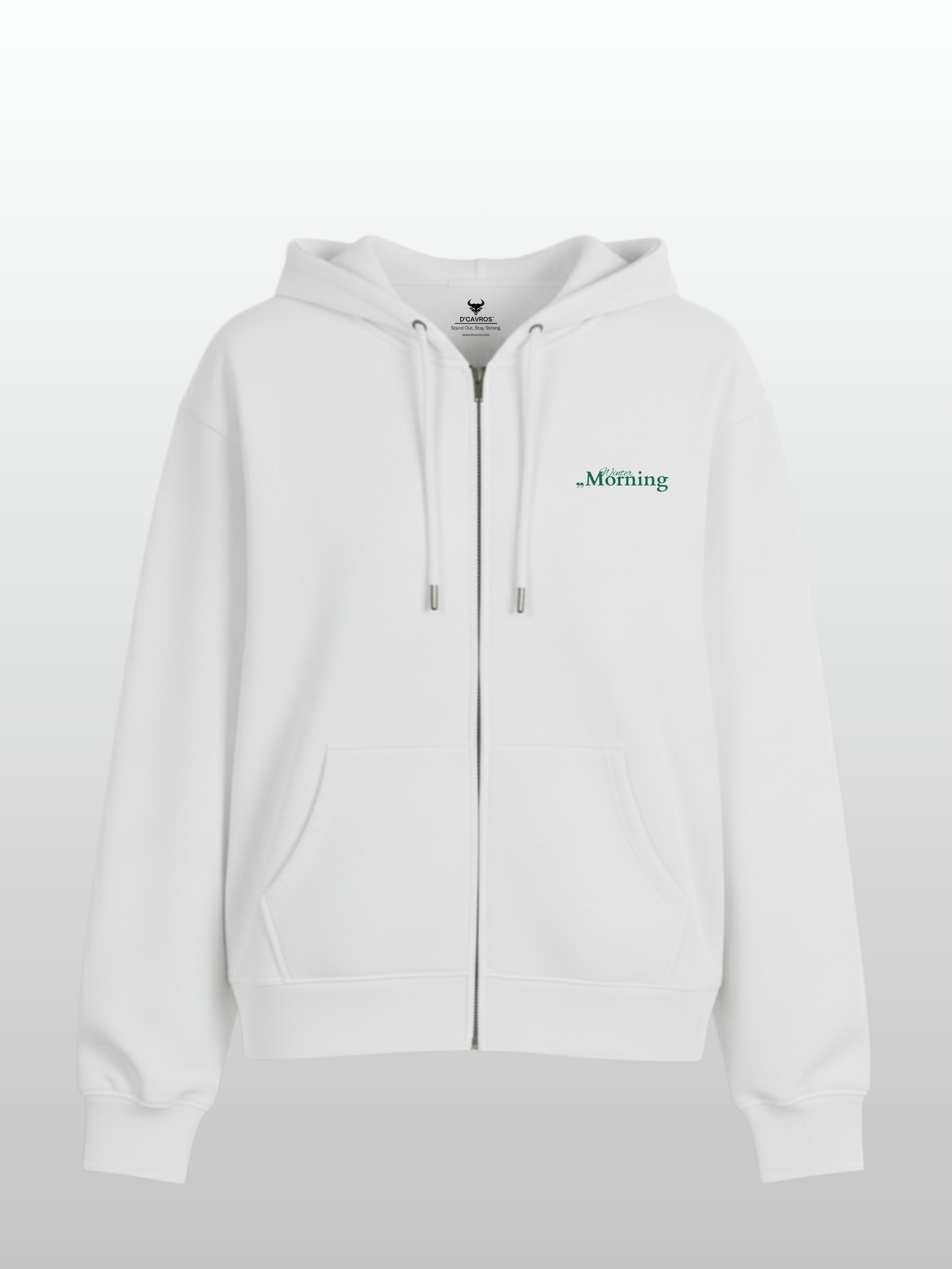 Winter Morning Unisex Zip Hoodie