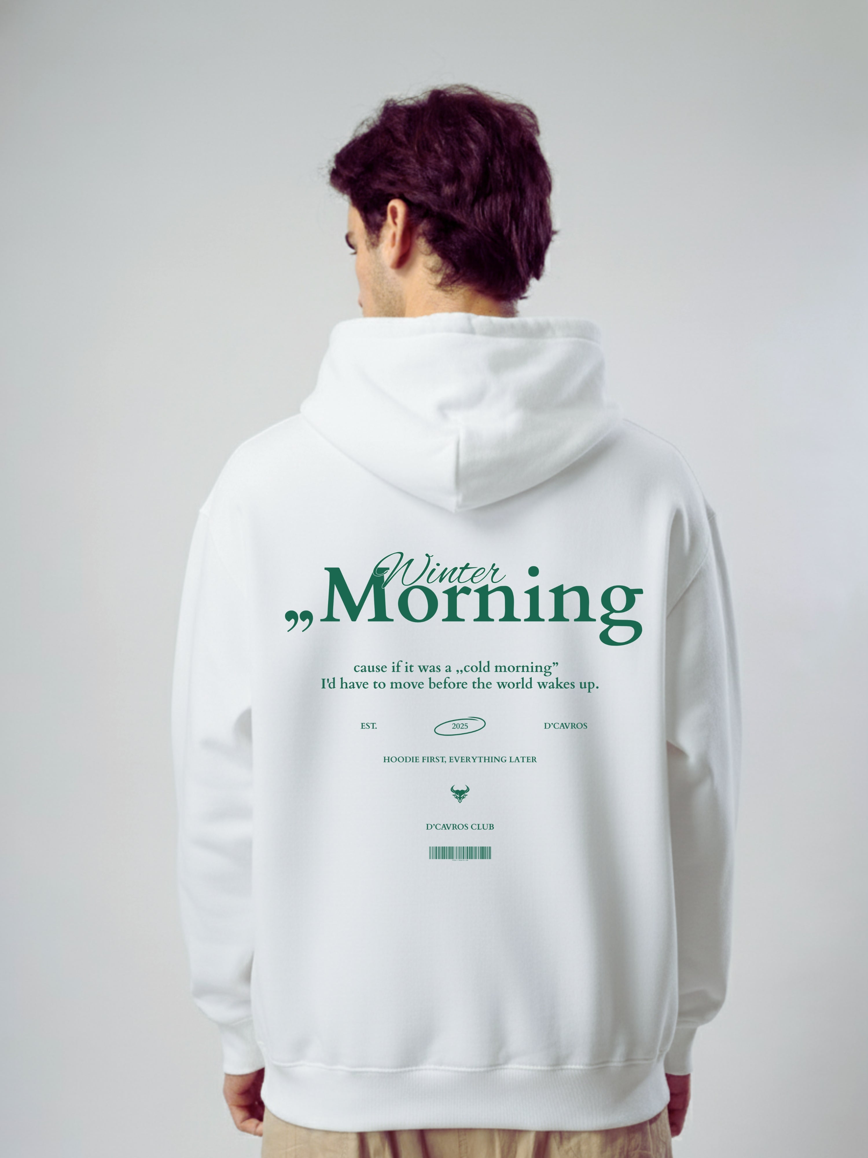 Winter Morning Unisex Zip Hoodie